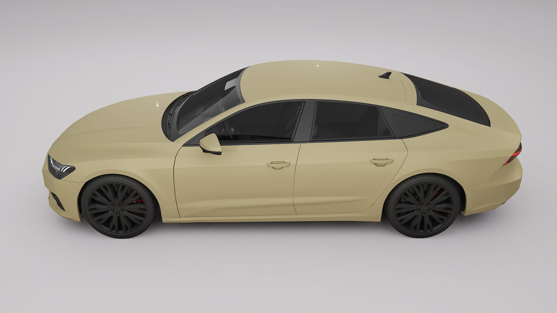 Audi A7 C8 Sportback prefacelift pre LCI Film de Protecție pentru Vopsea TPU | SAND PPF cu Schimbare de Culoare – Kit Complet