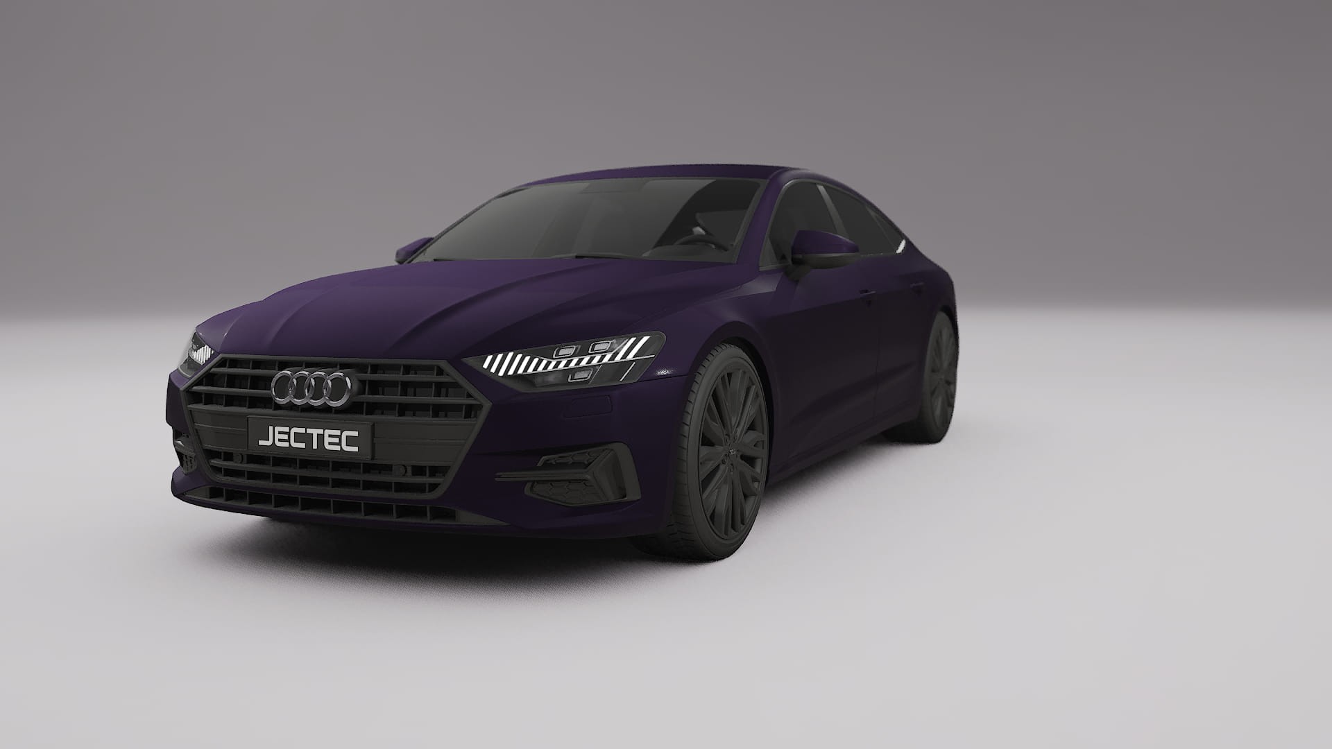 Audi A7 C8 Sportback prefacelift pre LCI Film de Protecție pentru Vopsea TPU | VIOLET PPF cu Schimbare de Culoare – Kit Compl
