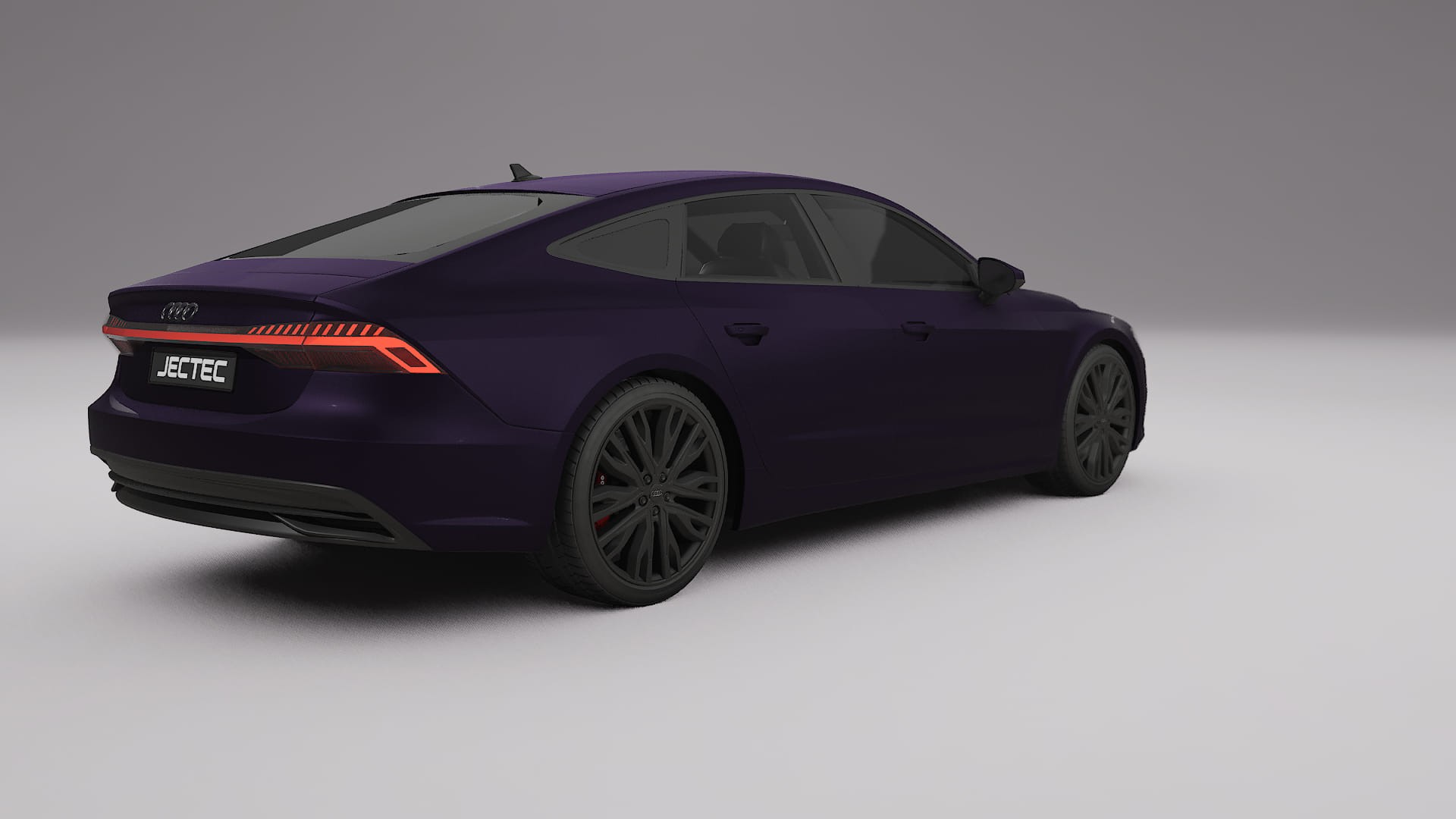 Audi A7 C8 Sportback prefacelift pre LCI Film de Protecție pentru Vopsea TPU | VIOLET PPF cu Schimbare de Culoare – Kit Compl