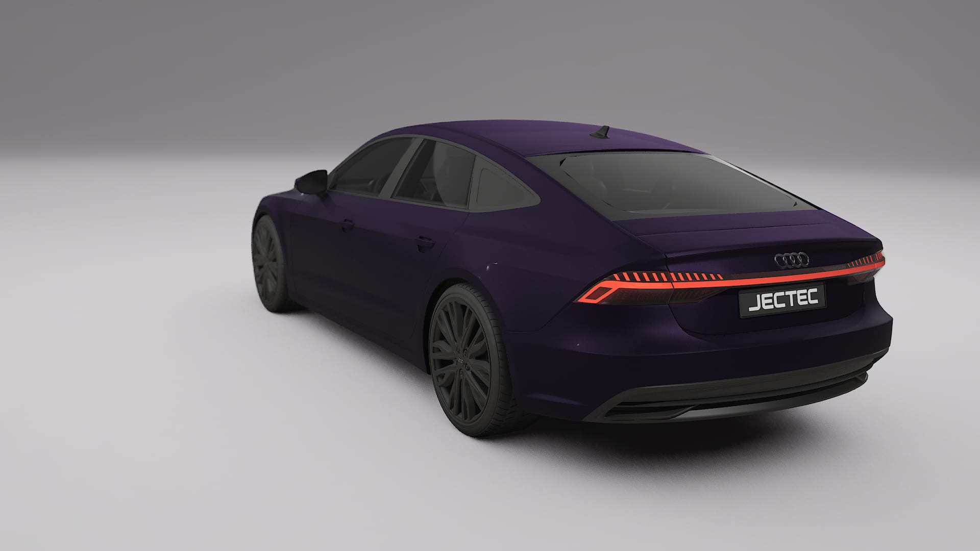 Audi A7 C8 Sportback prefacelift pre LCI Film de Protecție pentru Vopsea TPU | VIOLET PPF cu Schimbare de Culoare – Kit Compl