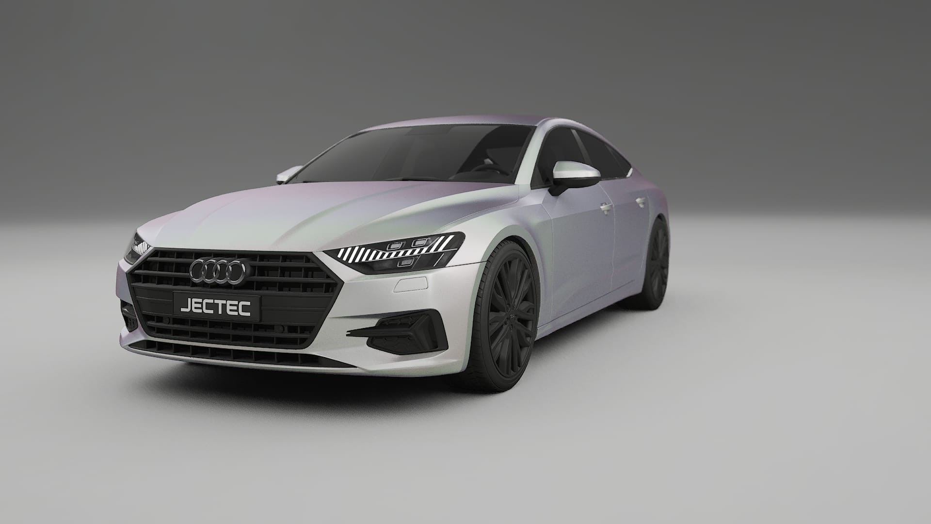 Audi A7 C8 Sportback prefacelift pre LCI Film de Protecție pentru Vopsea TPU | NEBULA PPF cu Schimbare de Culoare – Kit Compl