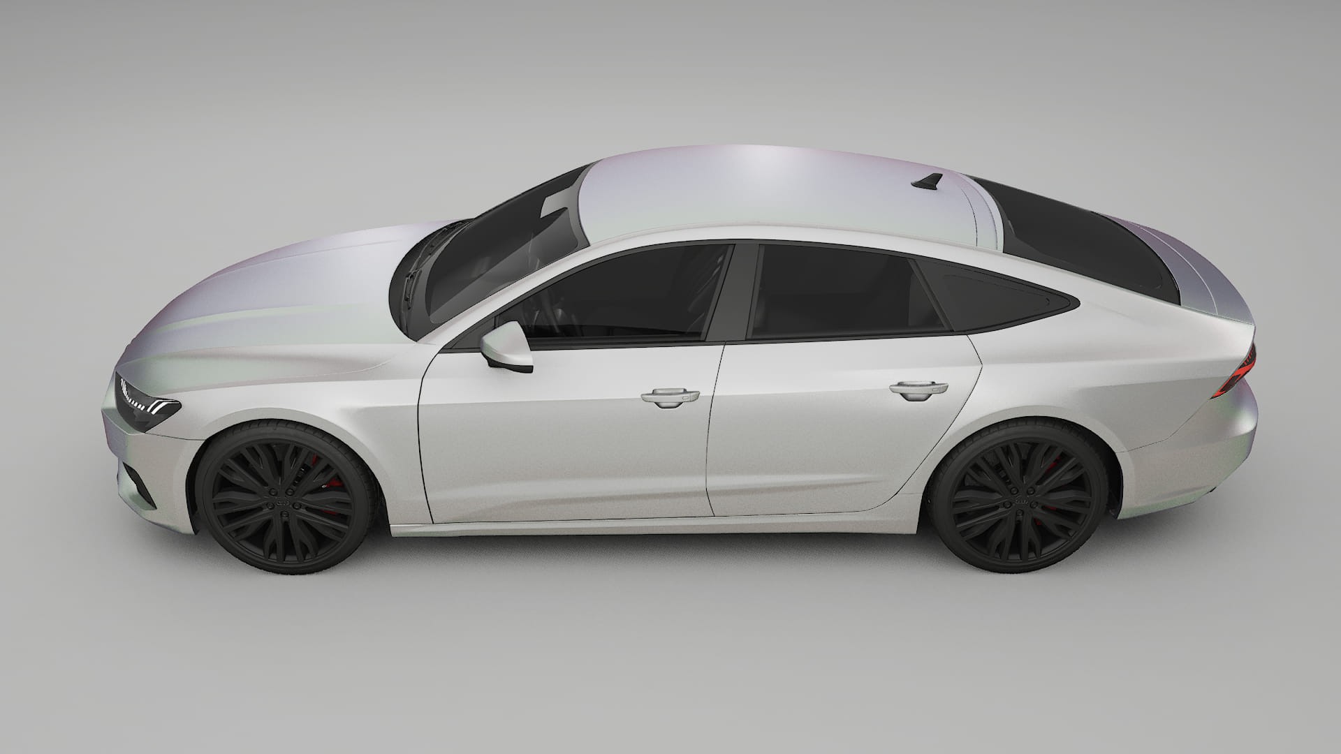 Audi A7 C8 Sportback prefacelift pre LCI Film de Protecție pentru Vopsea TPU | NEBULA PPF cu Schimbare de Culoare – Kit Compl