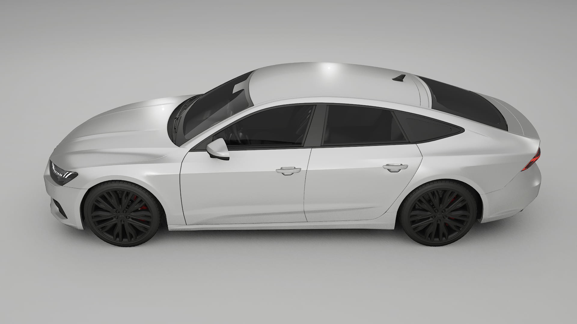 Audi A7 C8 Sportback prefacelift pre LCI Film de Protecție pentru Vopsea TPU | OPAL PPF cu Schimbare de Culoare – Kit Complet