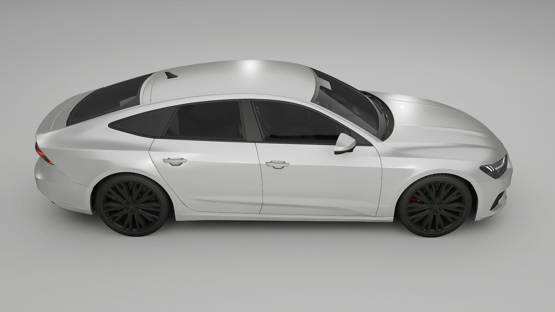 Audi A7 C8 Sportback prefacelift pre LCI Film de Protecție pentru Vopsea TPU | OPAL PPF cu Schimbare de Culoare – Kit Complet