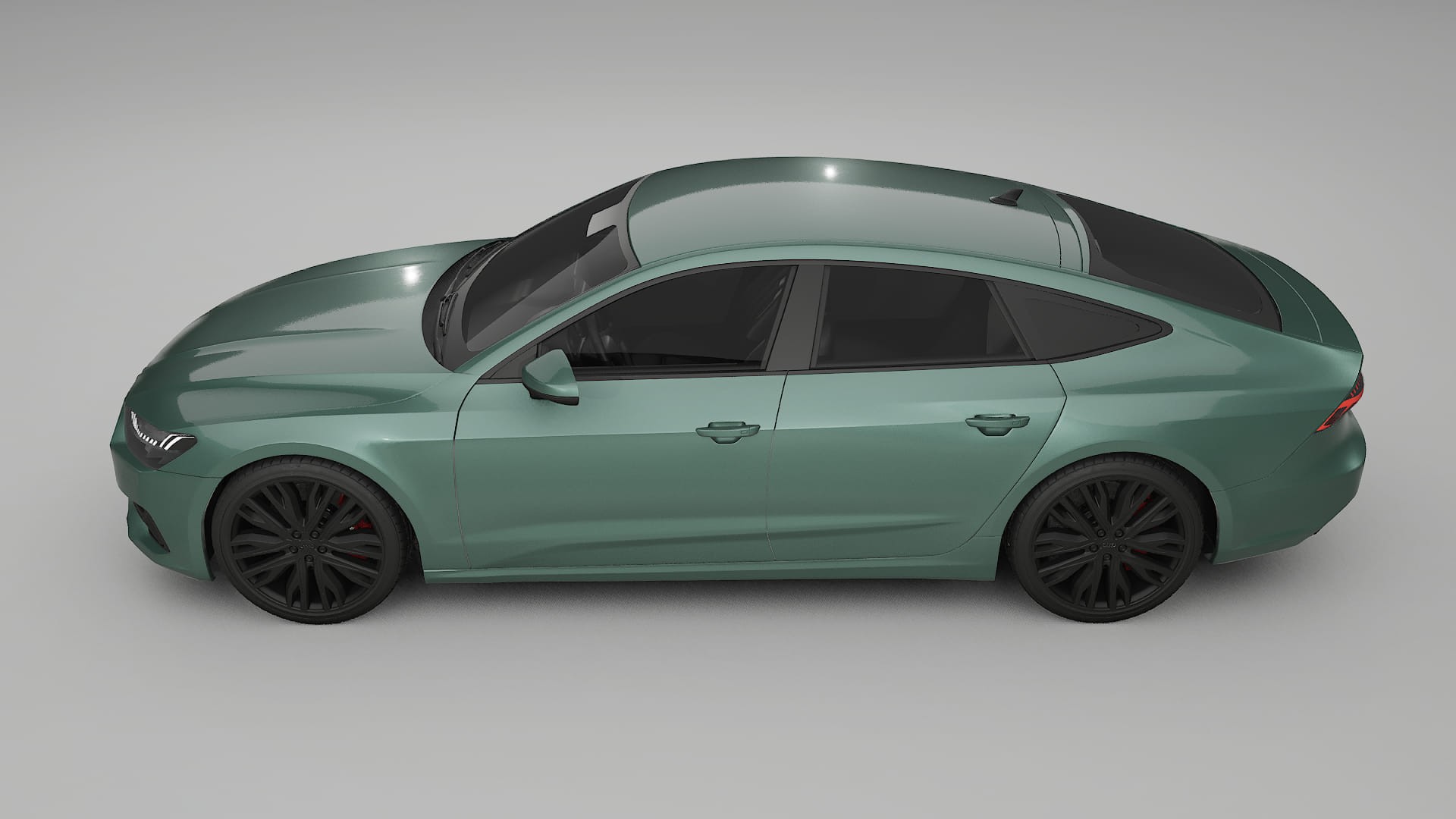 Audi A7 C8 Sportback prefacelift pre LCI Film de Protecție pentru Vopsea TPU | EVERGREEN PPF cu Schimbare de Culoare – Kit Co