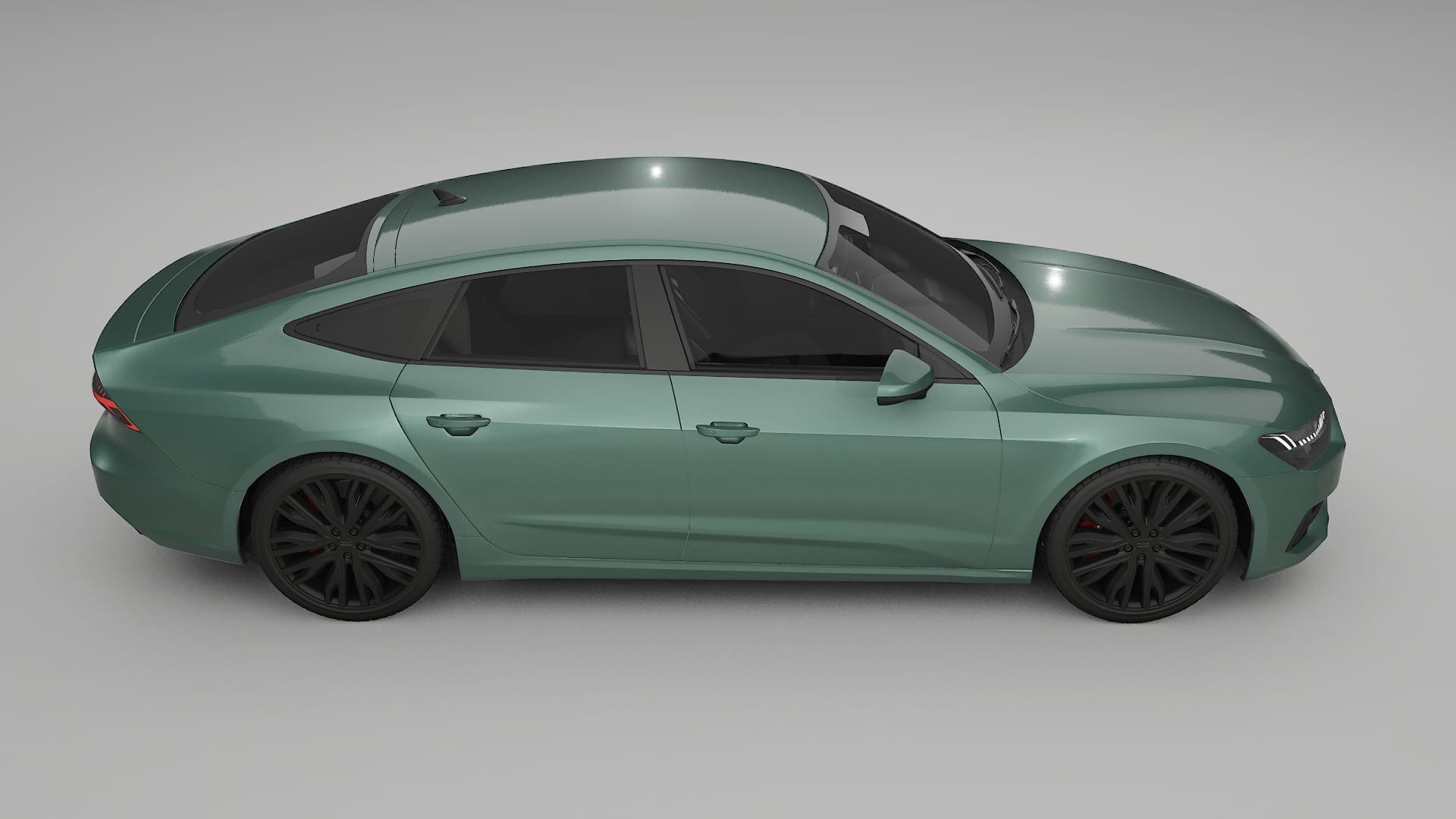 Audi A7 C8 Sportback prefacelift pre LCI Film de Protecție pentru Vopsea TPU | EVERGREEN PPF cu Schimbare de Culoare – Kit Co