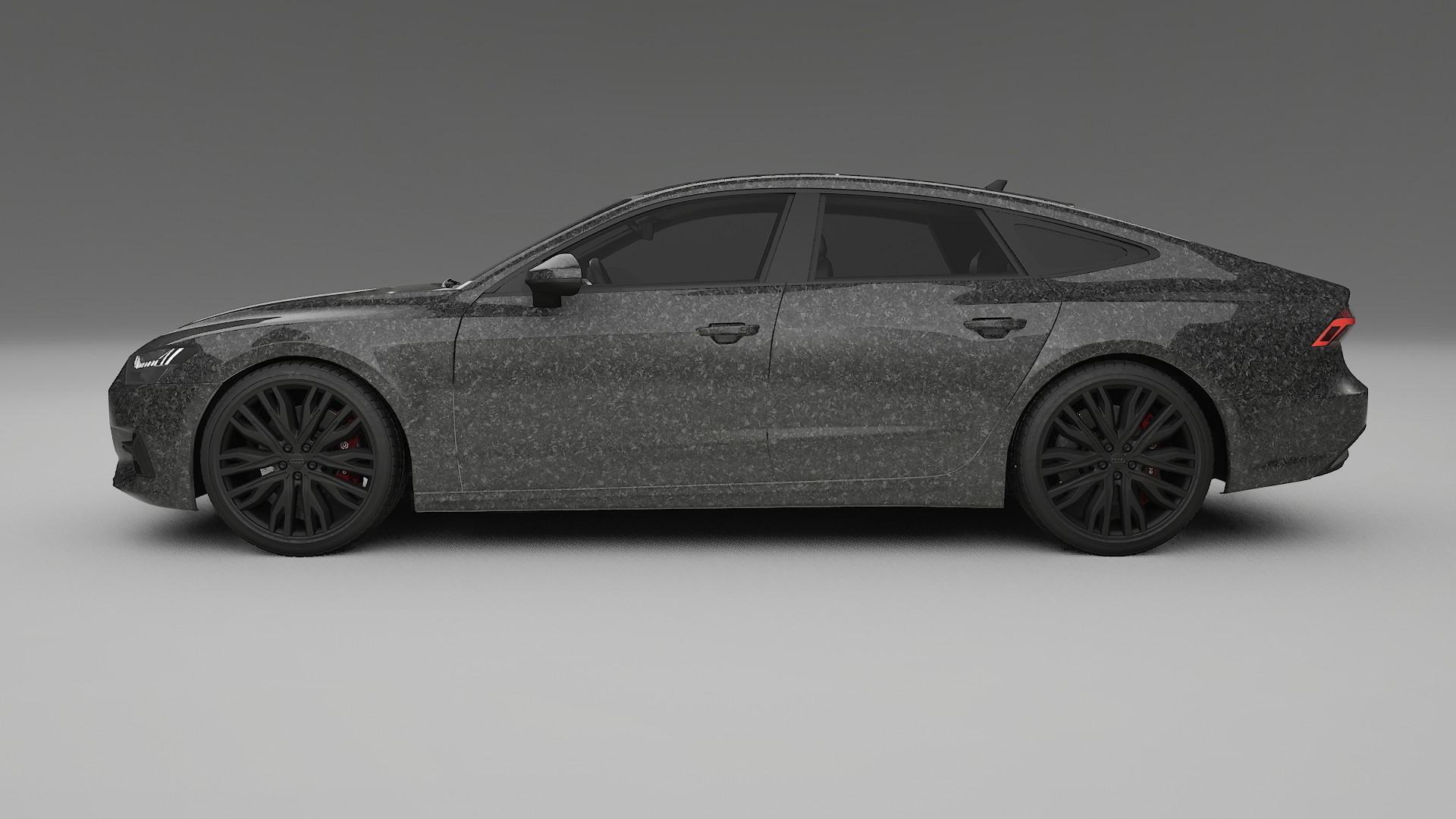 Audi A7 C8 Sportback prefacelift pre LCI Film de Protecție pentru Vopsea TPU | FORGED S PPF cu Schimbare de Culoare – Kit Com