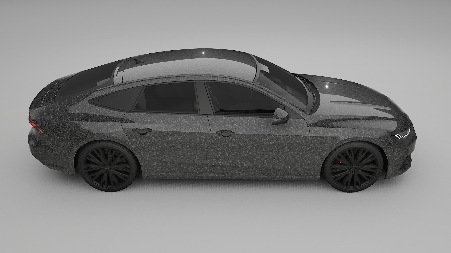 Audi A7 C8 Sportback prefacelift pre LCI Film de Protecție pentru Vopsea TPU | FORGED S PPF cu Schimbare de Culoare – Kit Com