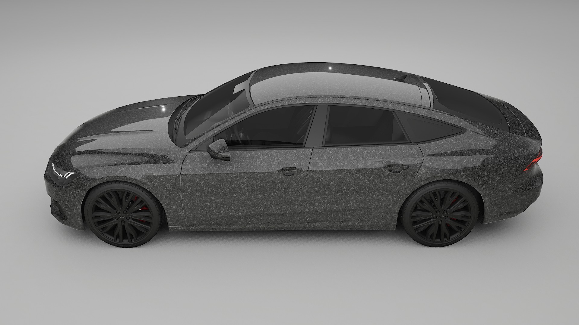 Audi A7 C8 Sportback prefacelift pre LCI Film de Protecție pentru Vopsea TPU | FORGED S PPF cu Schimbare de Culoare – Kit Com