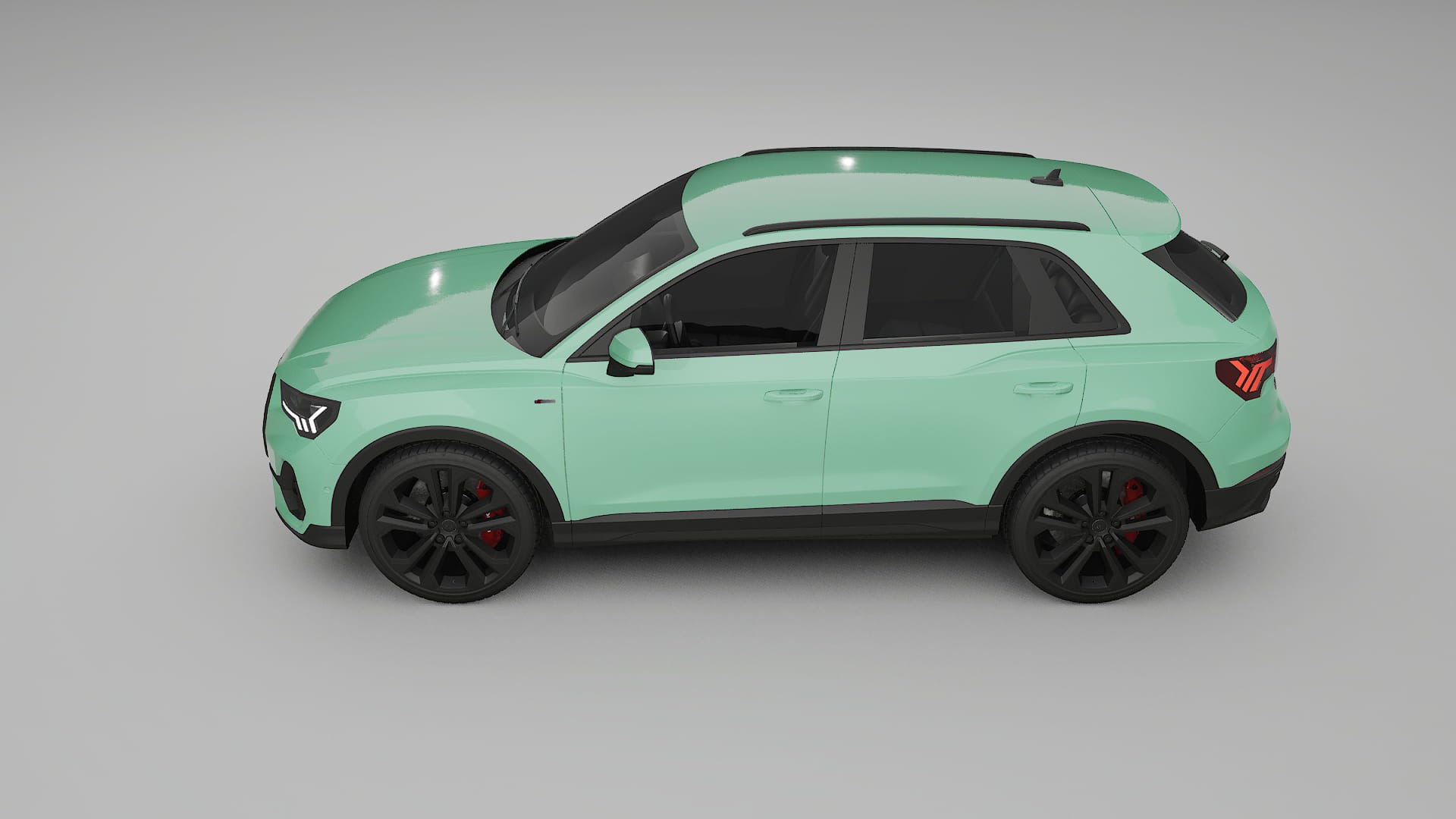 Audi Q3 S Line F3 Film de Protecție pentru Vopsea TPU | DUSTY PPF cu Schimbare de Culoare – Kit Complet Predecupat