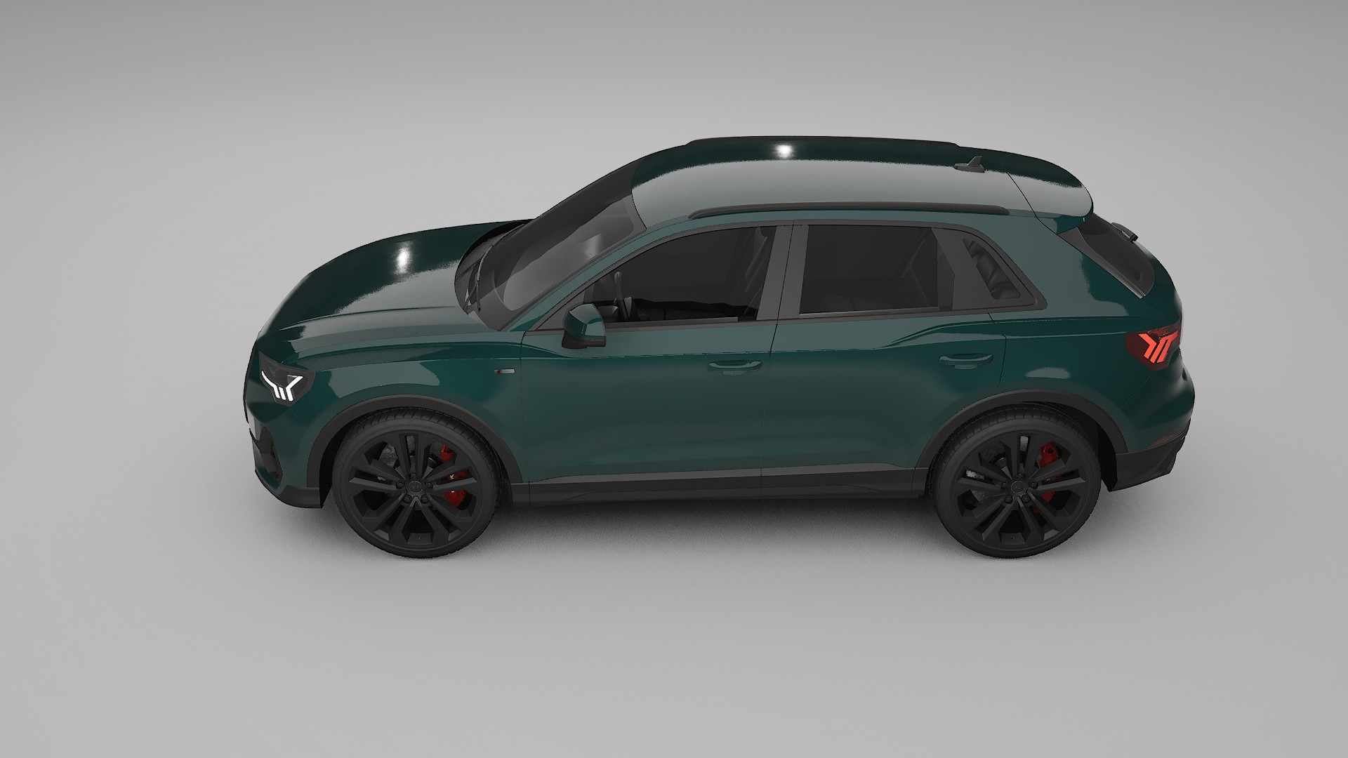 Audi Q3 S Line F3 Film de Protecție pentru Vopsea TPU | INFERNO PPF cu Schimbare de Culoare – Kit Complet Predecupat