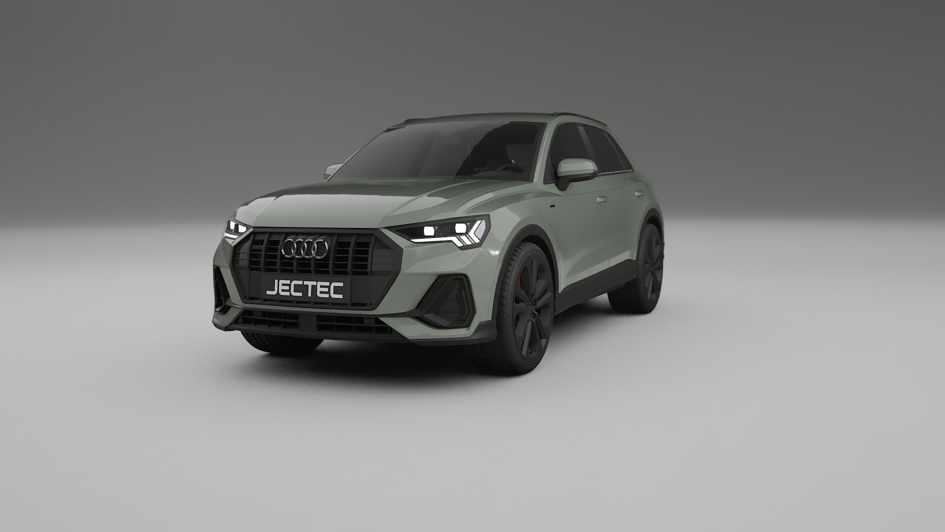 Audi Q3 S Line F3 Film de Protecție pentru Vopsea TPU | SLATE PPF cu Schimbare de Culoare – Kit Complet Predecupat