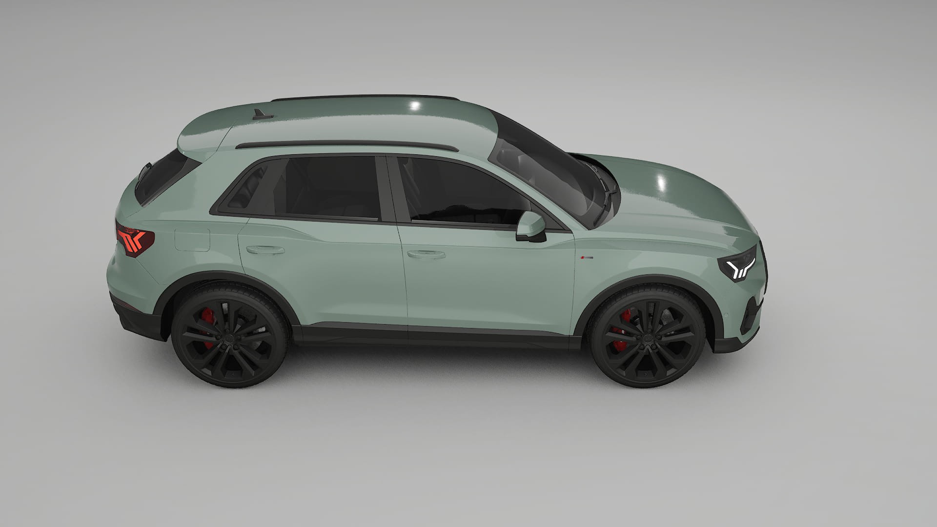 Audi Q3 S Line F3 Film de Protecție pentru Vopsea TPU | CINDER PPF cu Schimbare de Culoare – Kit Complet Predecupat