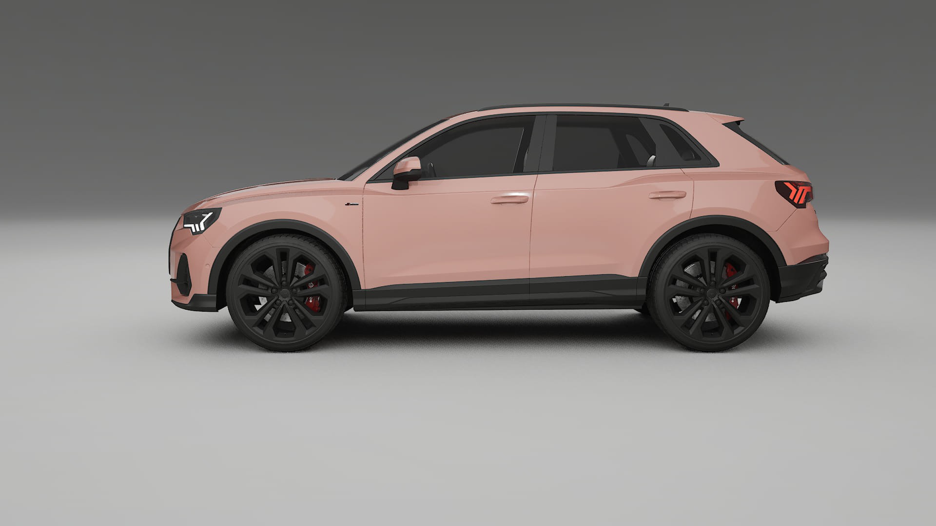 Audi Q3 S Line F3 Film de Protecție pentru Vopsea TPU | BLUSH PPF cu Schimbare de Culoare – Kit Complet Predecupat