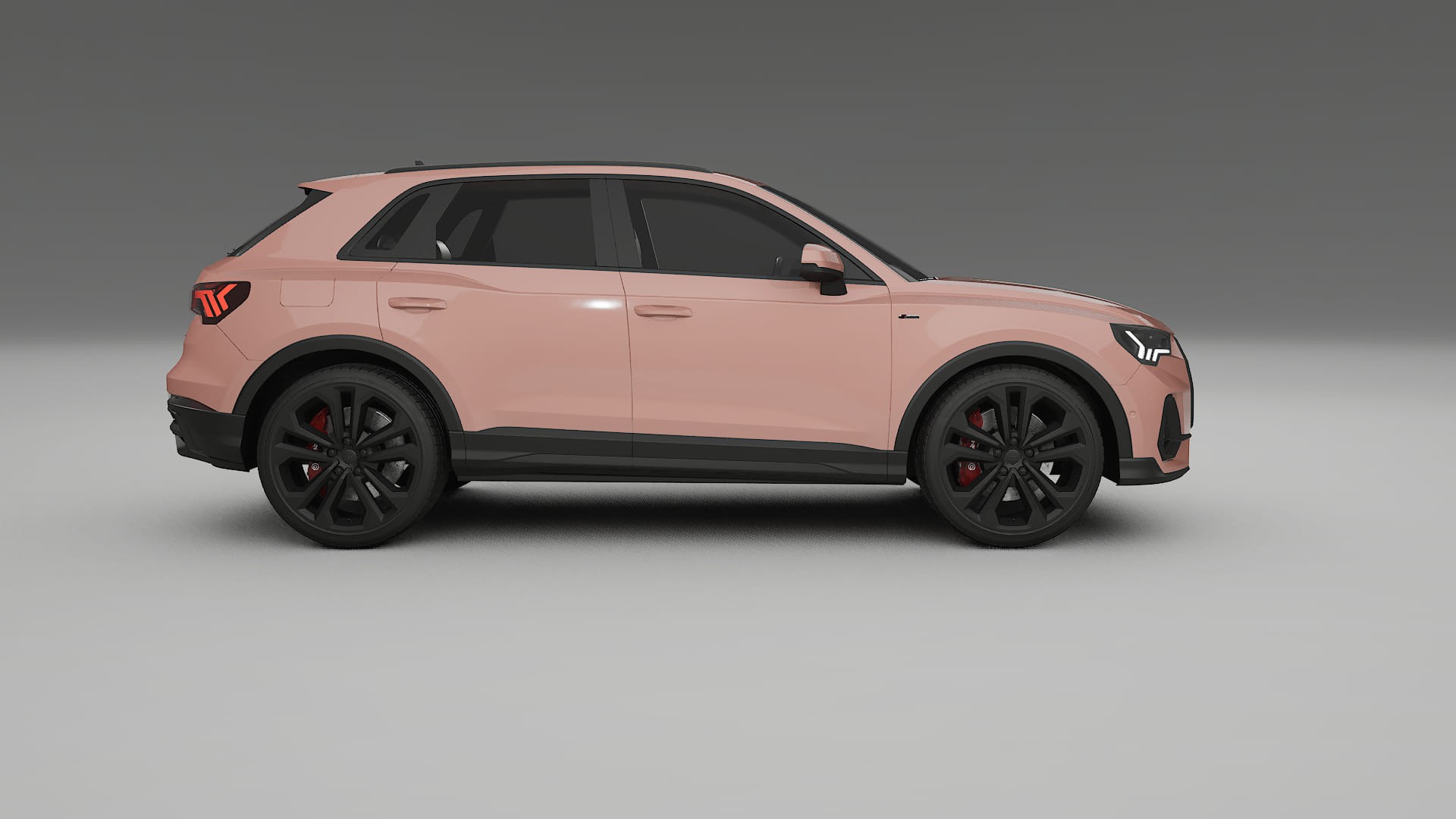 Audi Q3 S Line F3 Film de Protecție pentru Vopsea TPU | BLUSH PPF cu Schimbare de Culoare – Kit Complet Predecupat