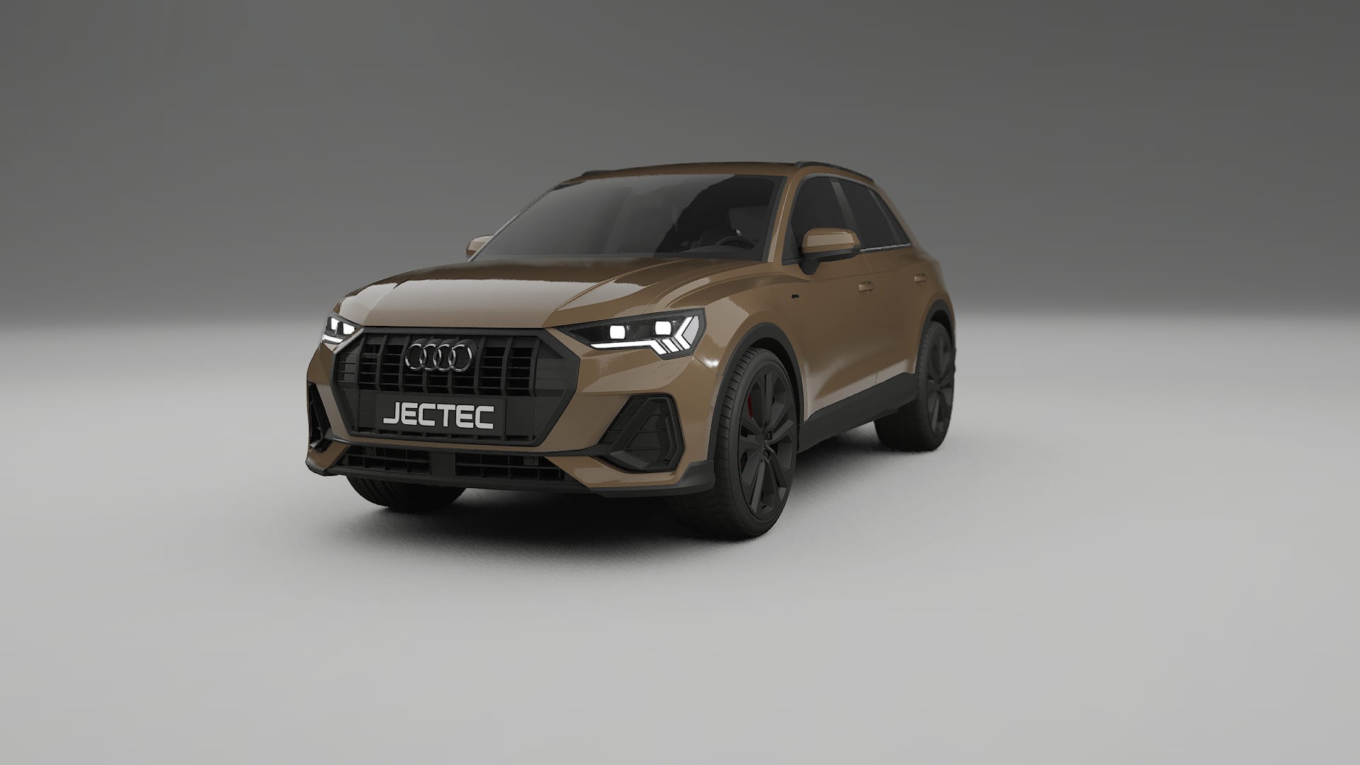 Audi Q3 S Line F3 Film de Protecție pentru Vopsea TPU | SAHARA PPF cu Schimbare de Culoare – Kit Complet Predecupat