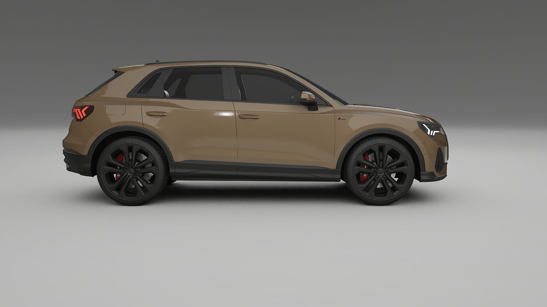 Audi Q3 S Line F3 Film de Protecție pentru Vopsea TPU | SAHARA PPF cu Schimbare de Culoare – Kit Complet Predecupat