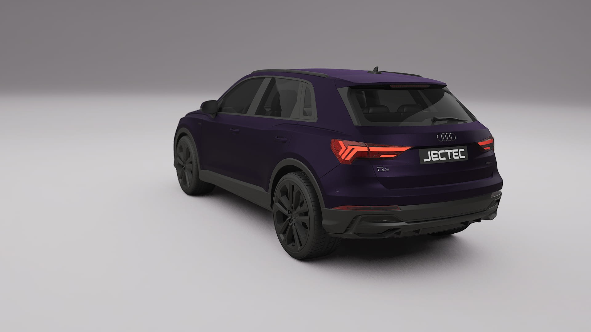 Audi Q3 S Line F3 Film de Protecție pentru Vopsea TPU | VIOLET PPF cu Schimbare de Culoare – Kit Complet Predecupat