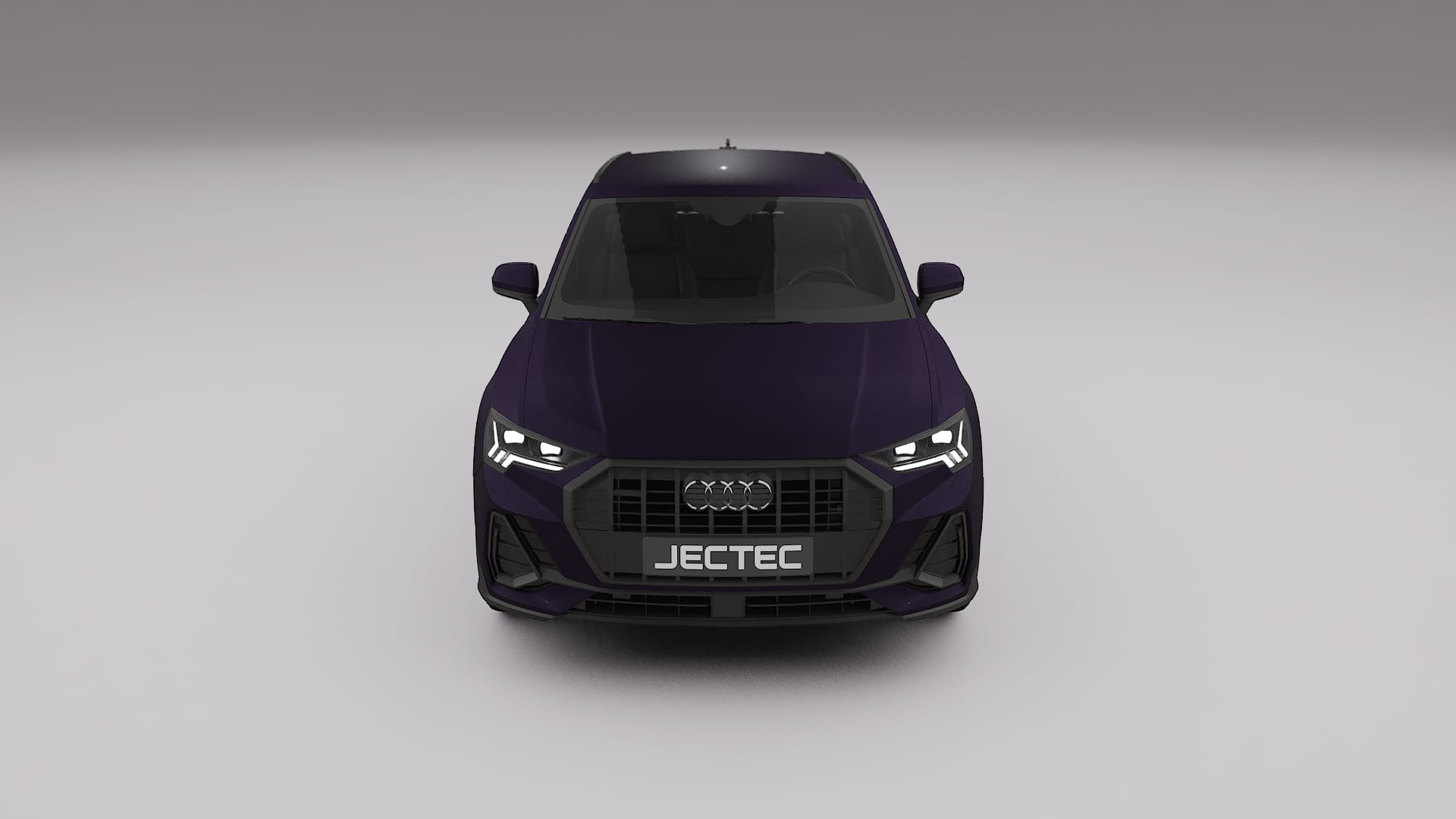 Audi Q3 S Line F3 Film de Protecție pentru Vopsea TPU | VIOLET PPF cu Schimbare de Culoare – Kit Complet Predecupat