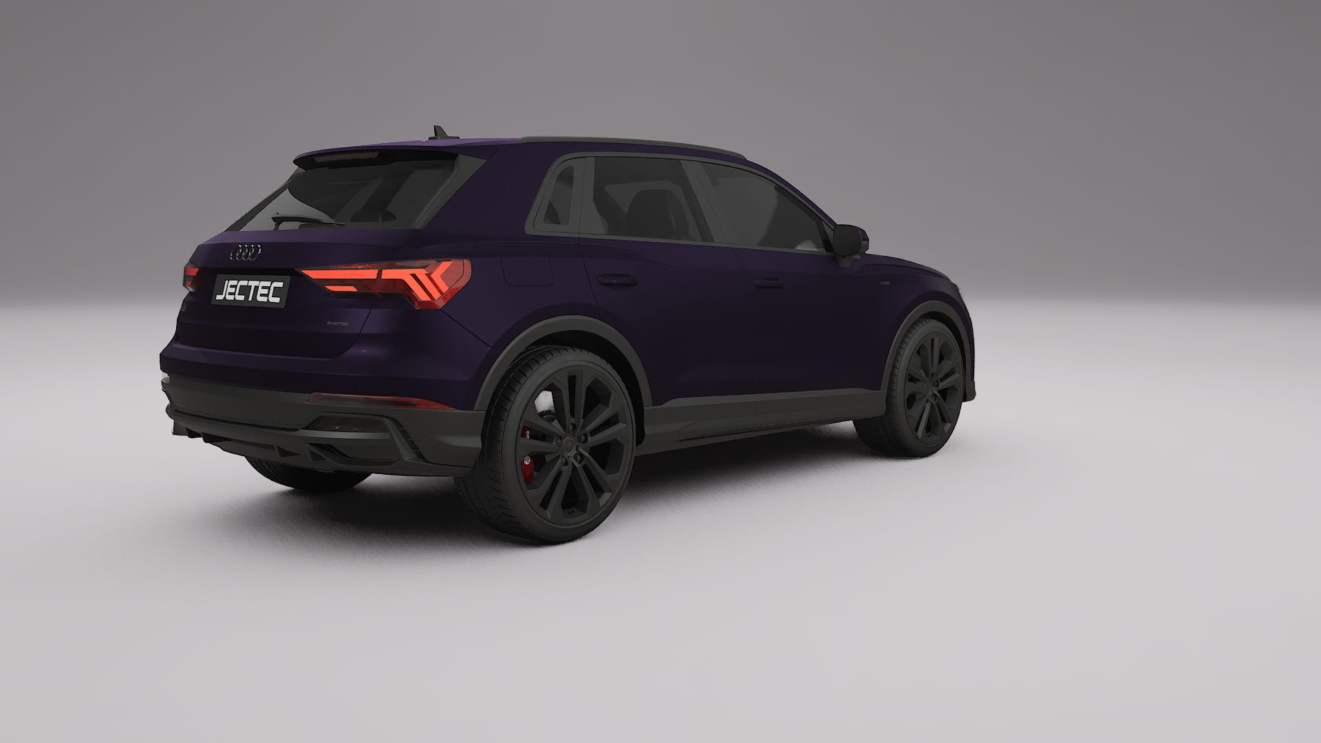 Audi Q3 S Line F3 Film de Protecție pentru Vopsea TPU | VIOLET PPF cu Schimbare de Culoare – Kit Complet Predecupat