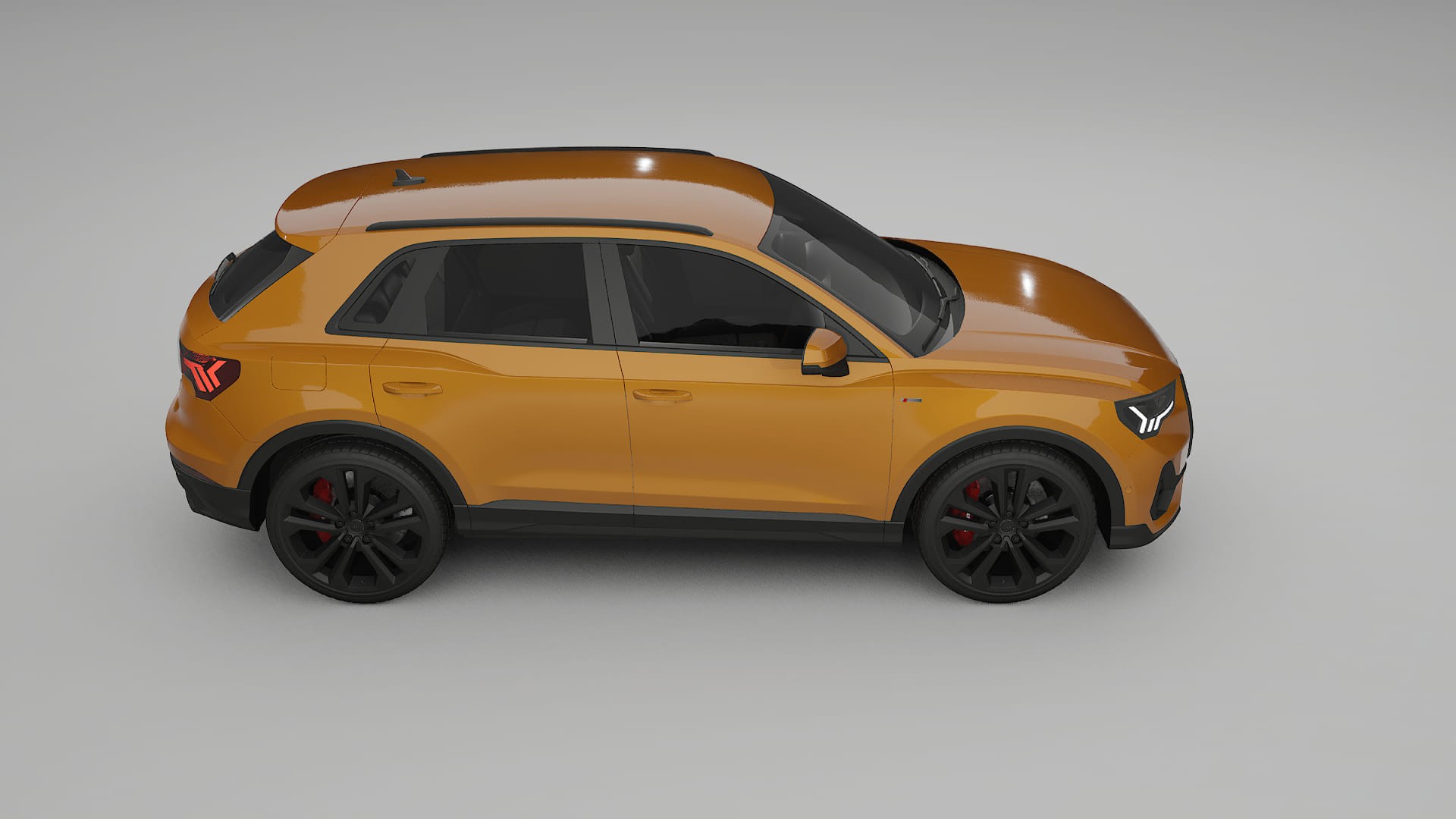 Audi Q3 S Line F3 Film de Protecție pentru Vopsea TPU | DAISY PPF cu Schimbare de Culoare – Kit Complet Predecupat