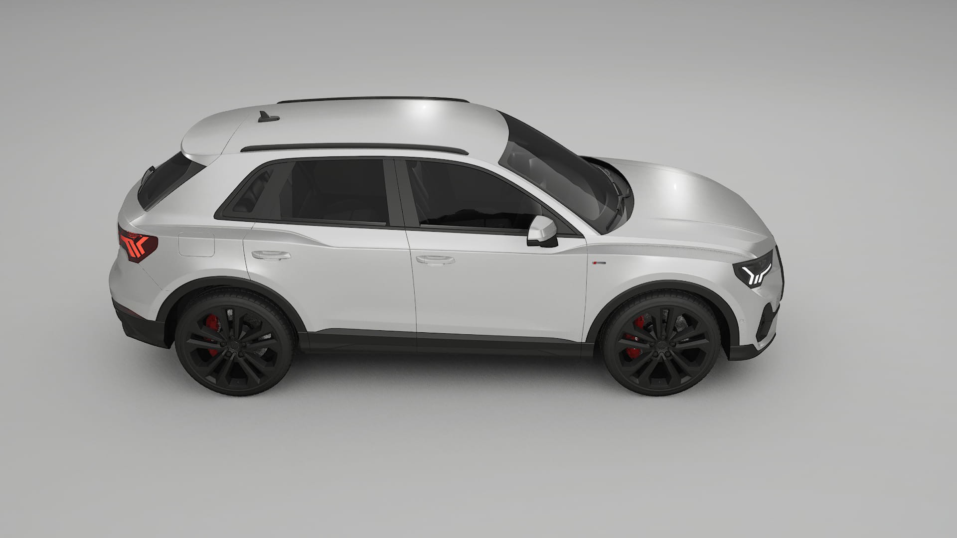 Audi Q3 S Line F3 Film de Protecție pentru Vopsea TPU | OPAL PPF cu Schimbare de Culoare – Kit Complet Predecupat