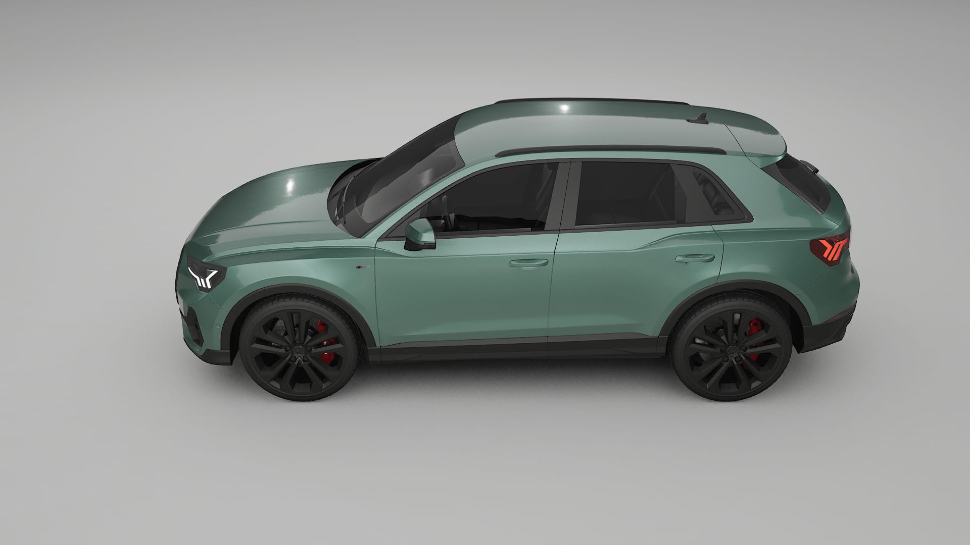 Audi Q3 S Line F3 Film de Protecție pentru Vopsea TPU | EVERGREEN PPF cu Schimbare de Culoare – Kit Complet Predecupat