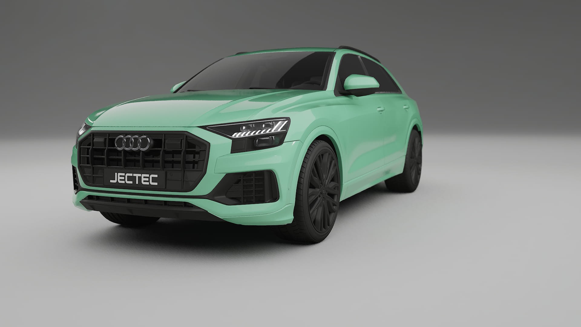 Audi Q8 F1 prefacelift pre LCI Film de Protecție pentru Vopsea TPU | DUSTY PPF cu Schimbare de Culoare – Kit Complet Predecup