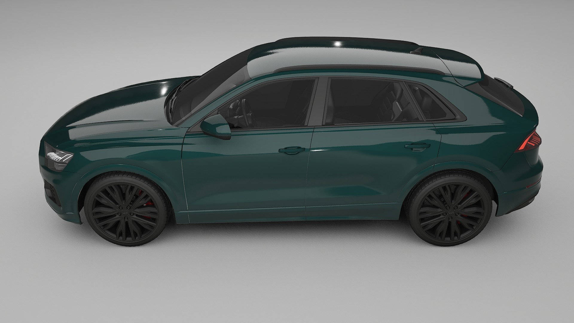 Audi Q8 F1 prefacelift pre LCI Film de Protecție pentru Vopsea TPU | INFERNO PPF cu Schimbare de Culoare – Kit Complet Predec