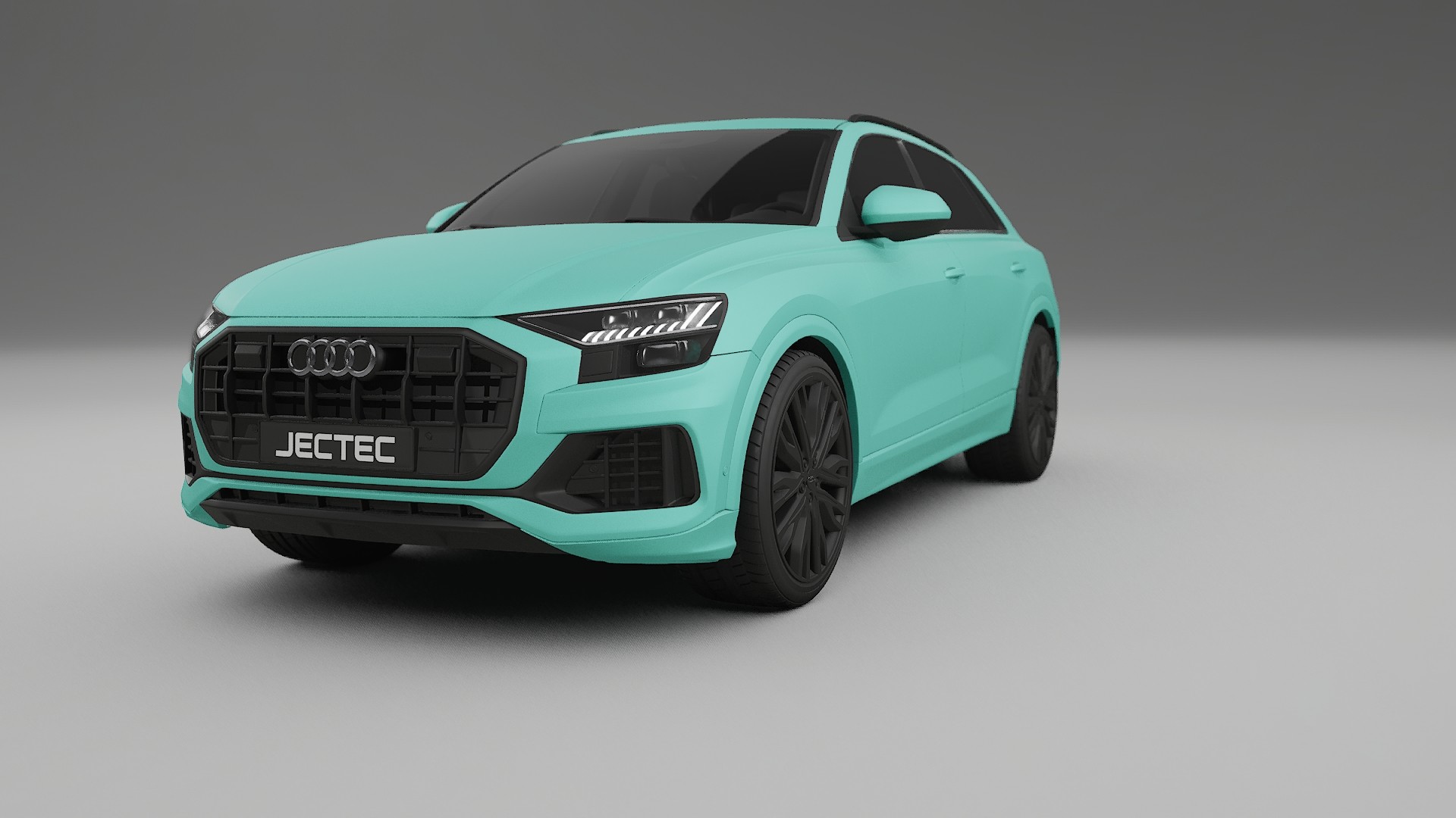 Audi Q8 F1 prefacelift pre LCI Film de Protecție pentru Vopsea TPU | FROST PPF cu Schimbare de Culoare – Kit Complet Predecup