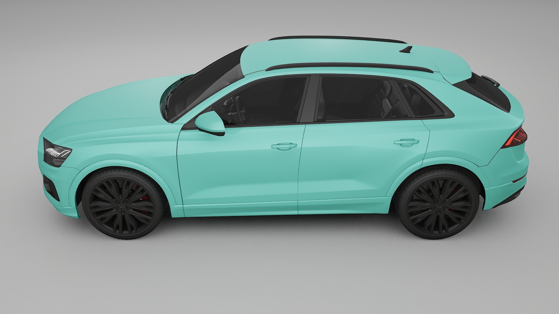 Audi Q8 F1 prefacelift pre LCI Film de Protecție pentru Vopsea TPU | FROST PPF cu Schimbare de Culoare – Kit Complet Predecup