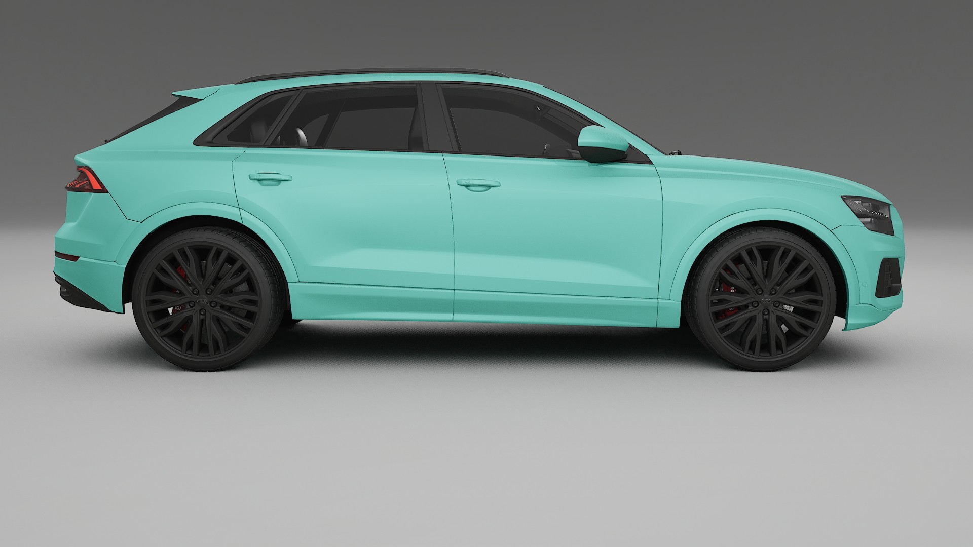 Audi Q8 F1 prefacelift pre LCI Film de Protecție pentru Vopsea TPU | FROST PPF cu Schimbare de Culoare – Kit Complet Predecup