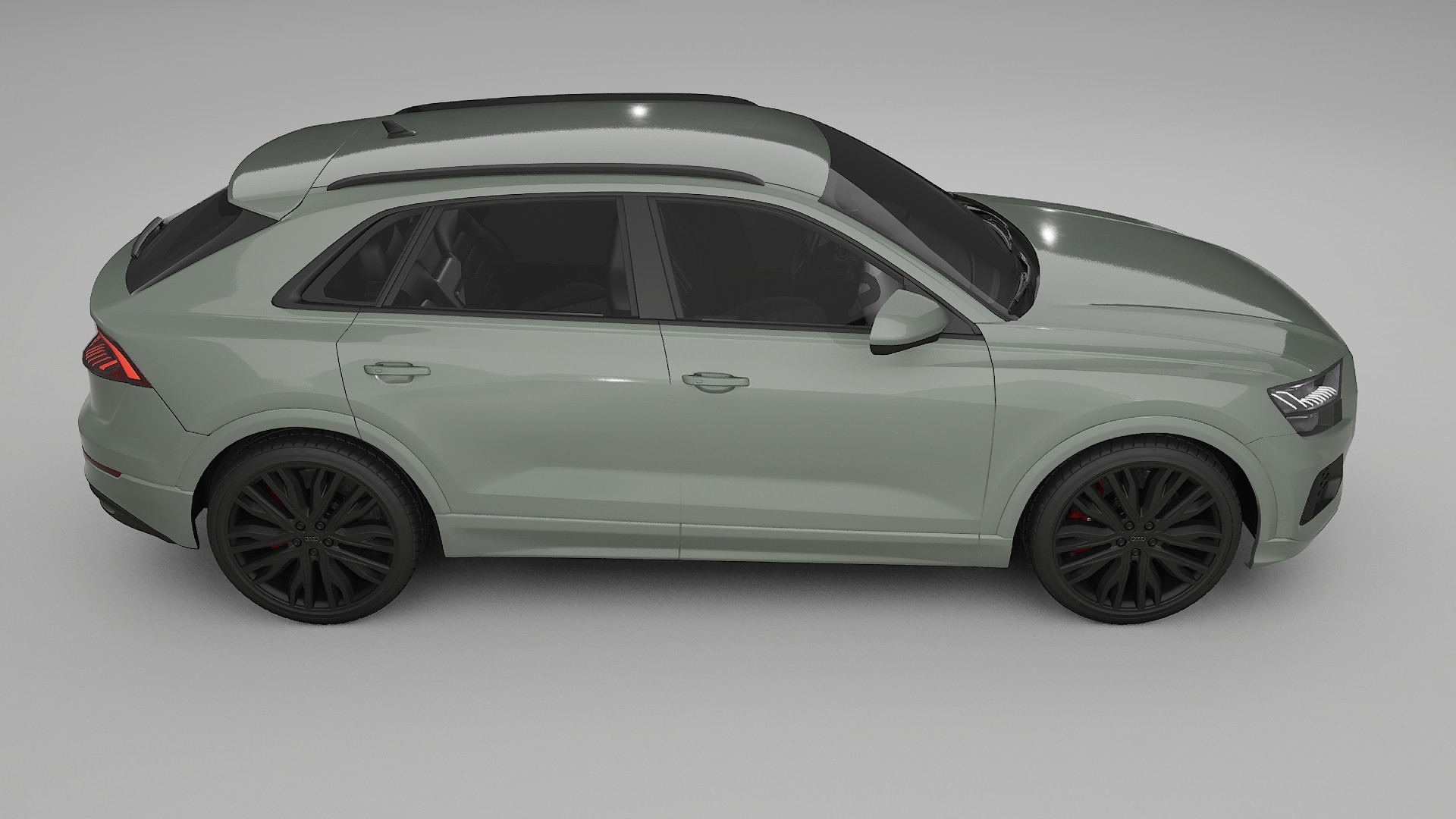 Audi Q8 F1 prefacelift pre LCI Film de Protecție pentru Vopsea TPU | SLATE PPF cu Schimbare de Culoare – Kit Complet Predecup