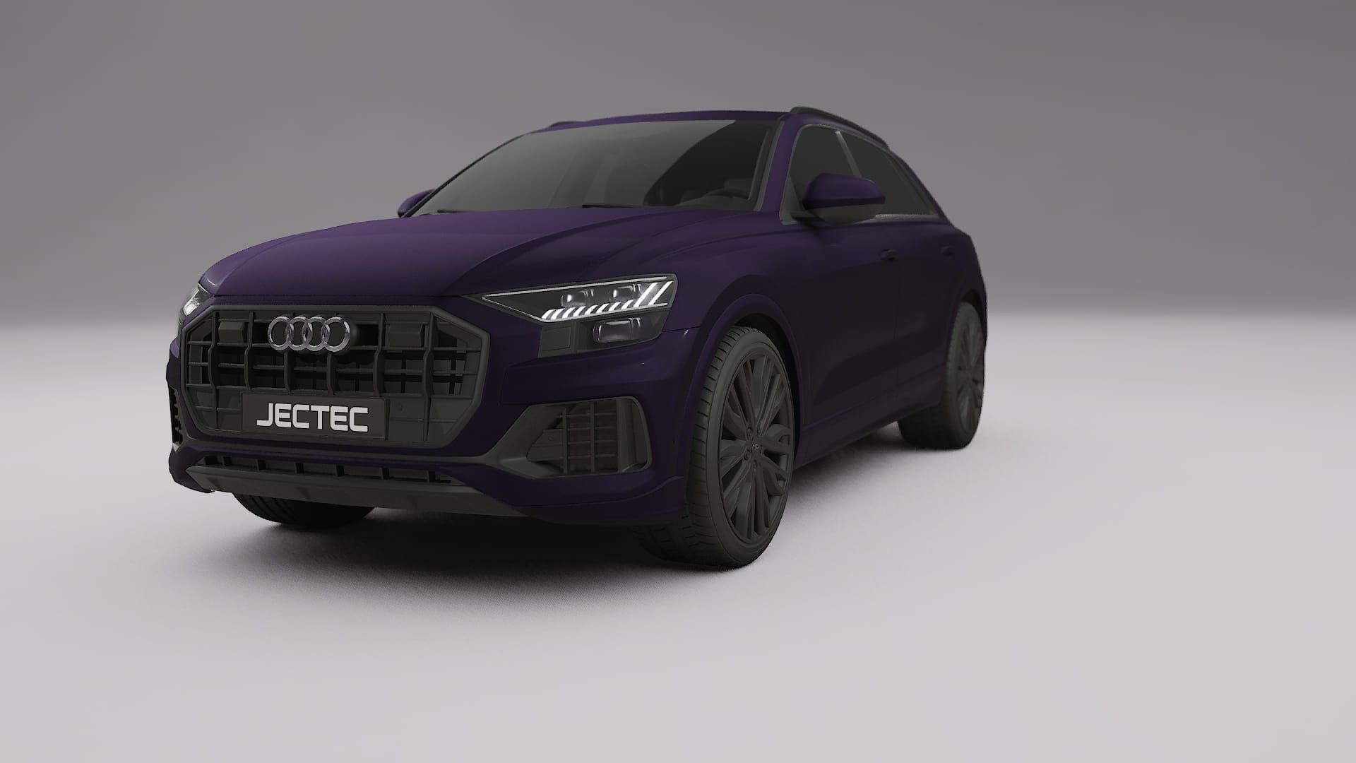 Audi Q8 F1 prefacelift pre LCI Film de Protecție pentru Vopsea TPU | VIOLET PPF cu Schimbare de Culoare – Kit Complet Predecu