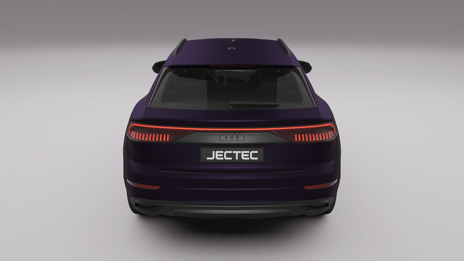 Audi Q8 F1 prefacelift pre LCI Film de Protecție pentru Vopsea TPU | VIOLET PPF cu Schimbare de Culoare – Kit Complet Predecu
