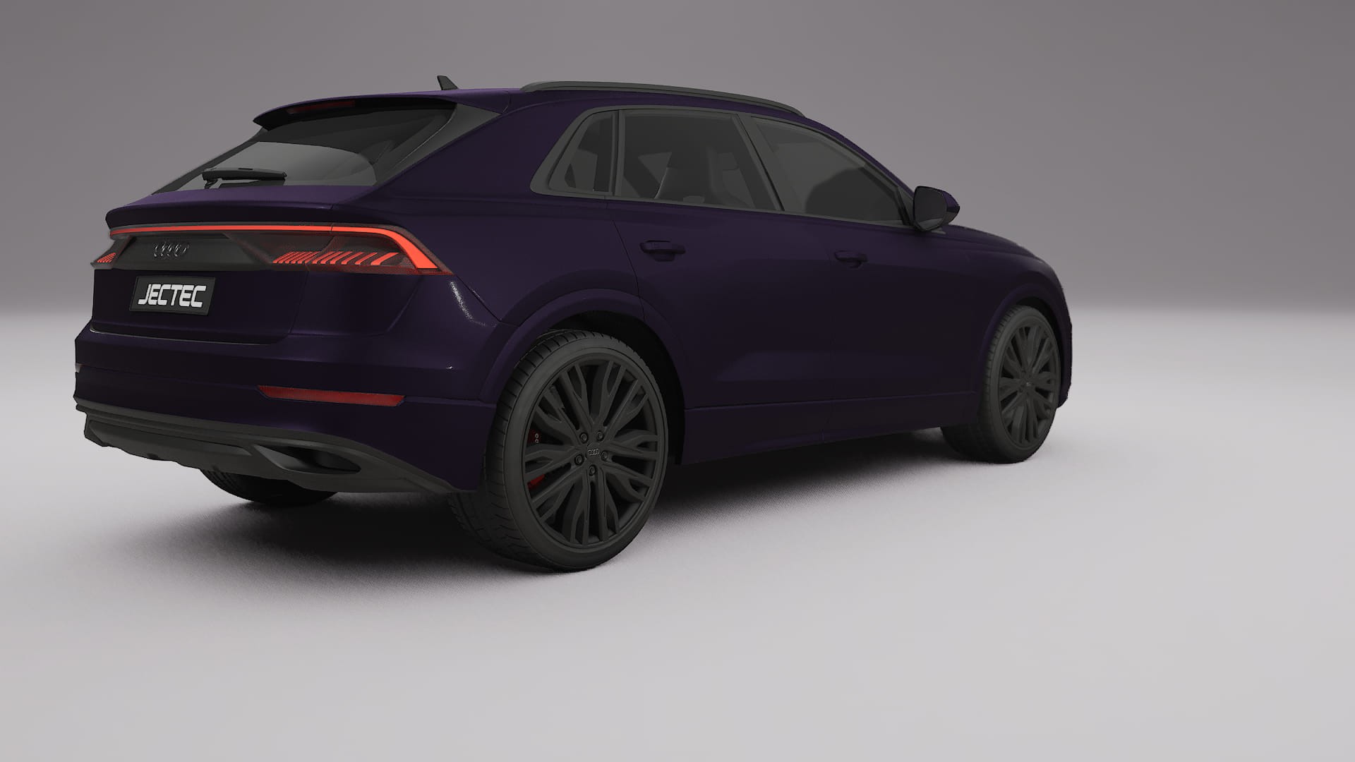 Audi Q8 F1 prefacelift pre LCI Film de Protecție pentru Vopsea TPU | VIOLET PPF cu Schimbare de Culoare – Kit Complet Predecu