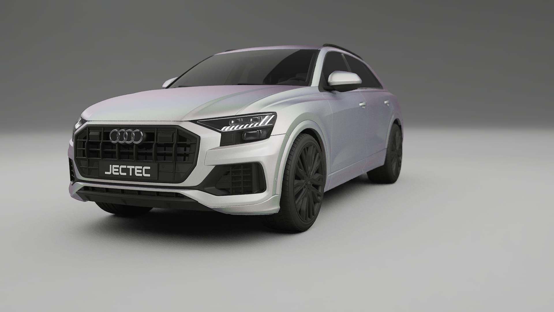 Audi Q8 F1 prefacelift pre LCI Film de Protecție pentru Vopsea TPU | NEBULA PPF cu Schimbare de Culoare – Kit Complet Predecu