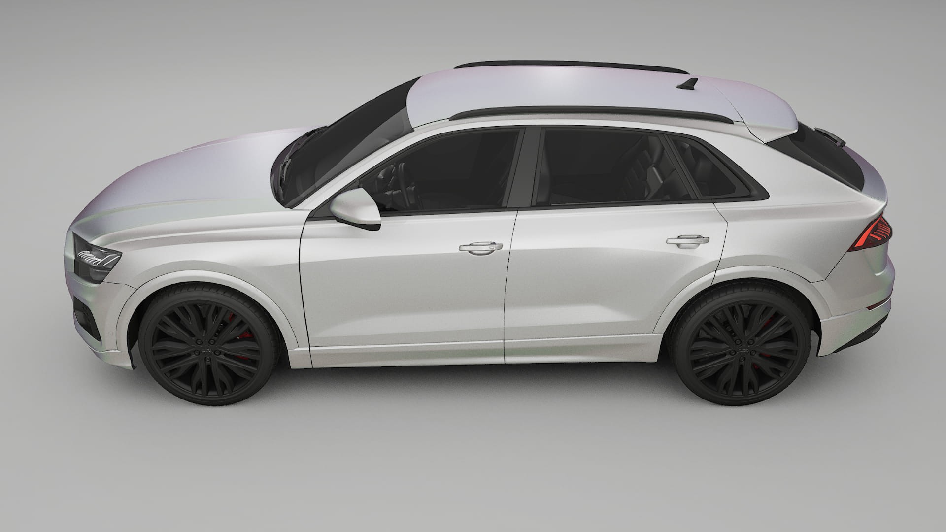 Audi Q8 F1 prefacelift pre LCI Film de Protecție pentru Vopsea TPU | NEBULA PPF cu Schimbare de Culoare – Kit Complet Predecu