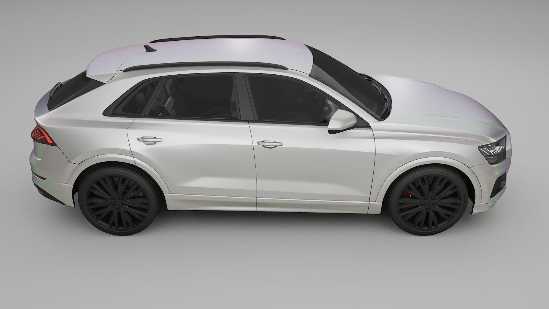 Audi Q8 F1 prefacelift pre LCI Film de Protecție pentru Vopsea TPU | NEBULA PPF cu Schimbare de Culoare – Kit Complet Predecu