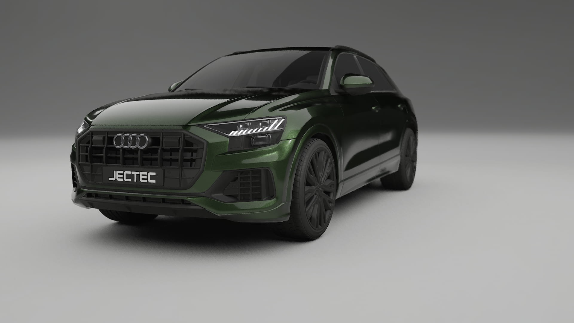Audi Q8 F1 prefacelift pre LCI Film de Protecție pentru Vopsea TPU | LAGOON PPF cu Schimbare de Culoare – Kit Complet Predecu