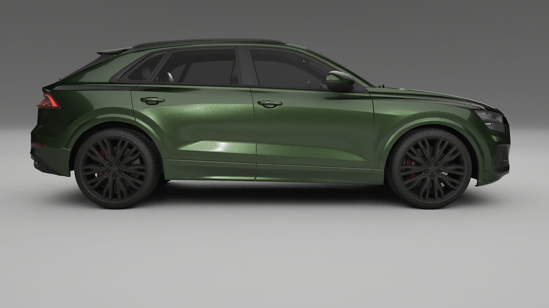 Audi Q8 F1 prefacelift pre LCI Film de Protecție pentru Vopsea TPU | LAGOON PPF cu Schimbare de Culoare – Kit Complet Predecu