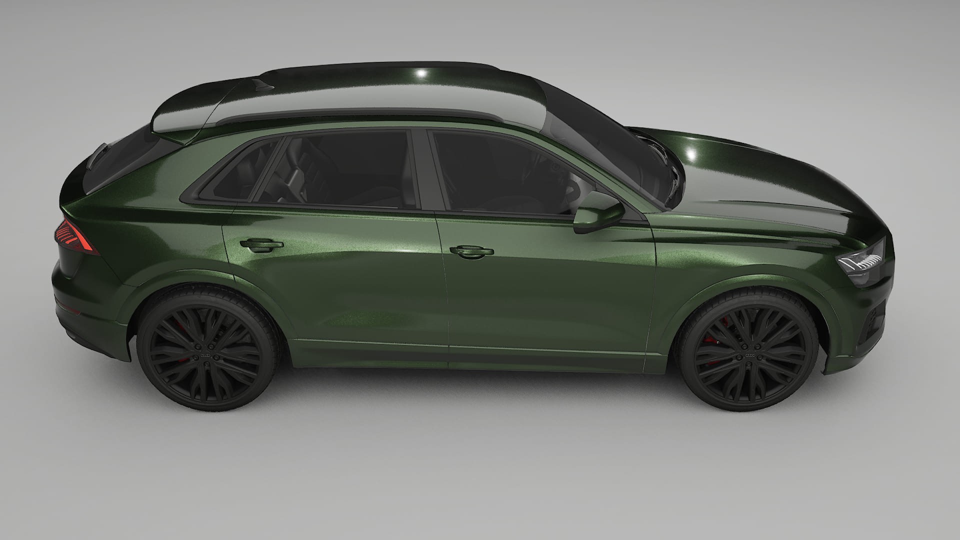 Audi Q8 F1 prefacelift pre LCI Film de Protecție pentru Vopsea TPU | LAGOON PPF cu Schimbare de Culoare – Kit Complet Predecu