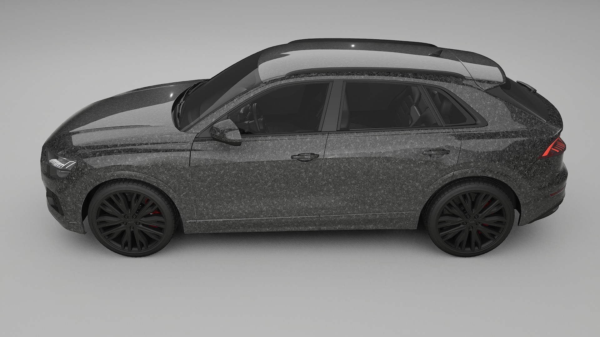 Audi Q8 F1 prefacelift pre LCI Film de Protecție pentru Vopsea TPU | FORGED S PPF cu Schimbare de Culoare – Kit Complet Prede