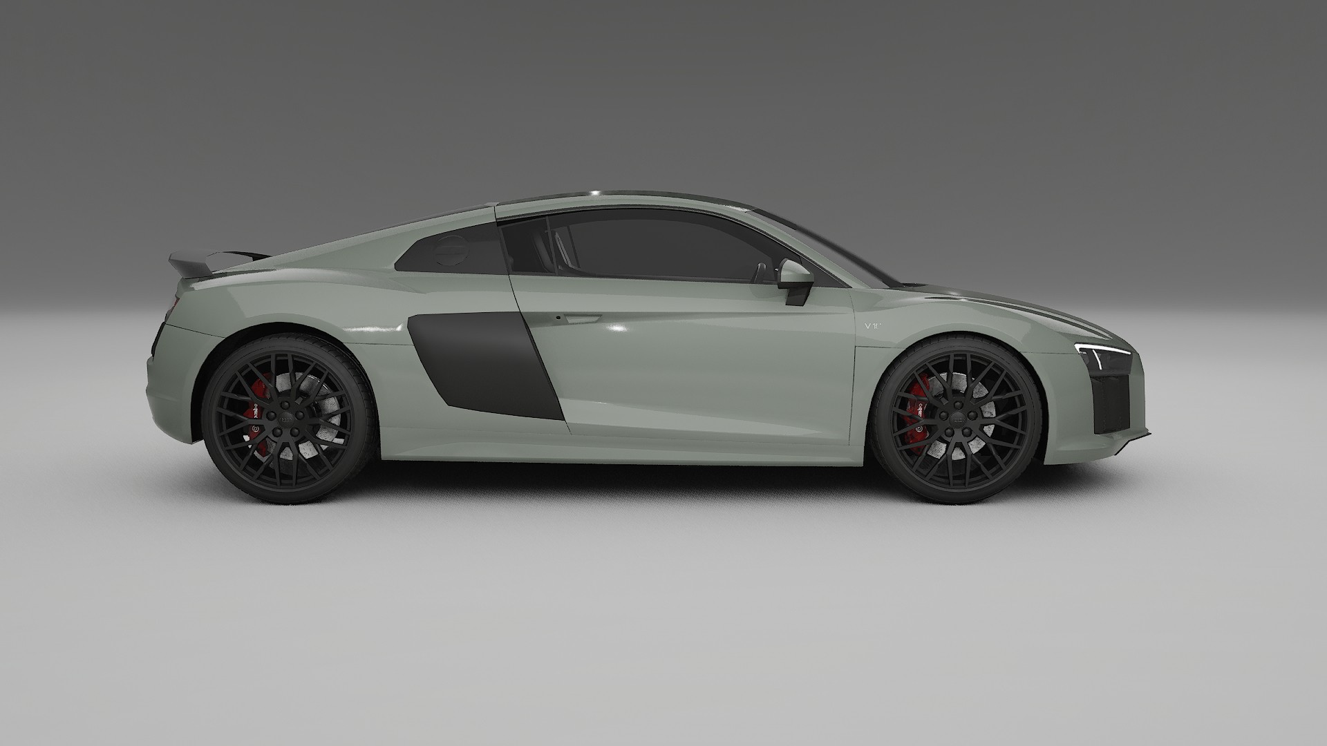 Audi R8 typ 4S prefacelift pre LCI Film de Protecție pentru Vopsea TPU | SLATE PPF cu Schimbare de Culoare – Kit Complet Pred