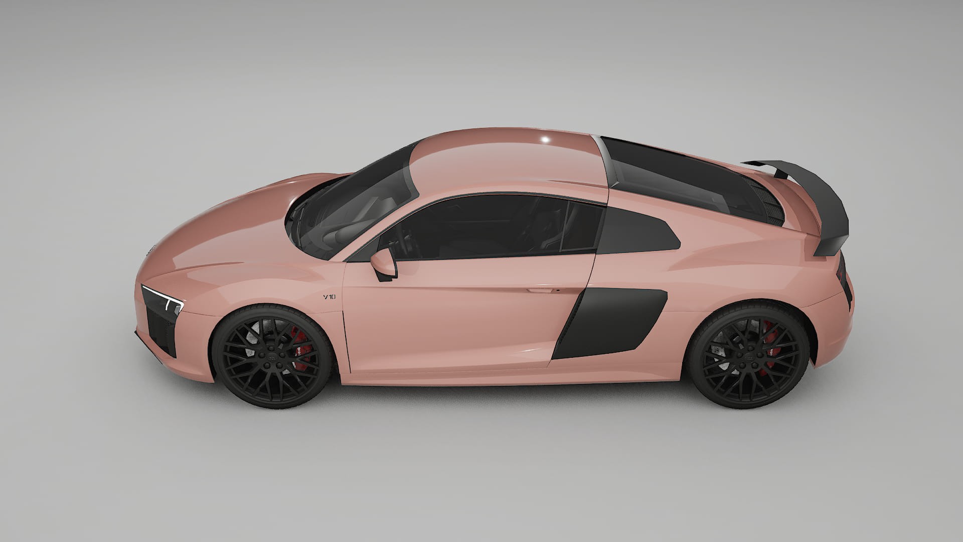 Audi R8 typ 4S prefacelift pre LCI Film de Protecție pentru Vopsea TPU | BLUSH PPF cu Schimbare de Culoare – Kit Complet Pred