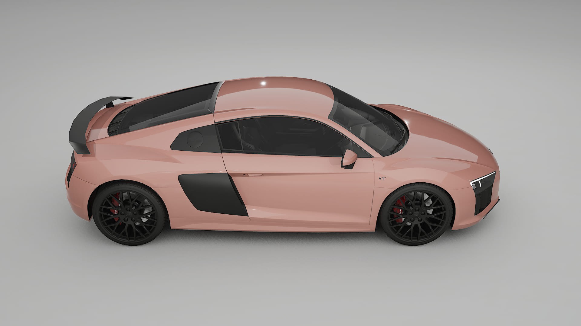 Audi R8 typ 4S prefacelift pre LCI Film de Protecție pentru Vopsea TPU | BLUSH PPF cu Schimbare de Culoare – Kit Complet Pred