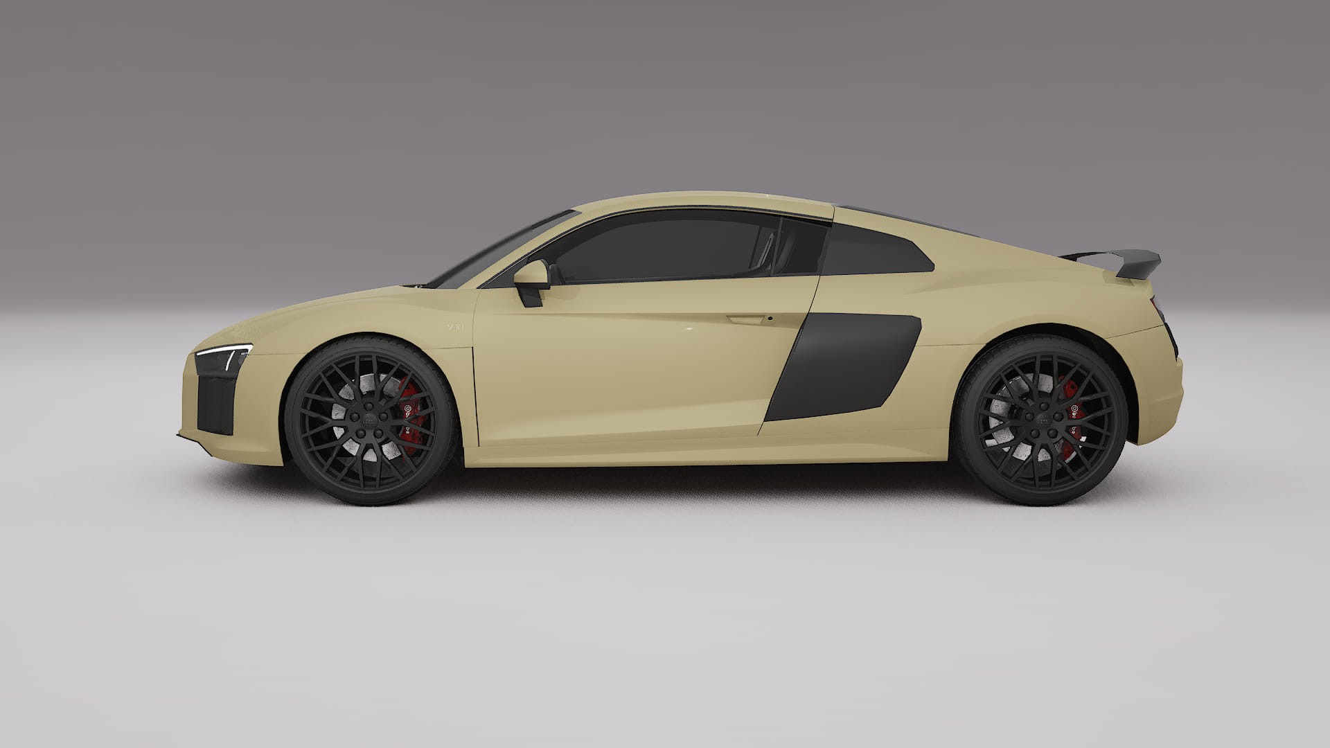 Audi R8 typ 4S prefacelift pre LCI Film de Protecție pentru Vopsea TPU | SAND PPF cu Schimbare de Culoare – Kit Complet Prede