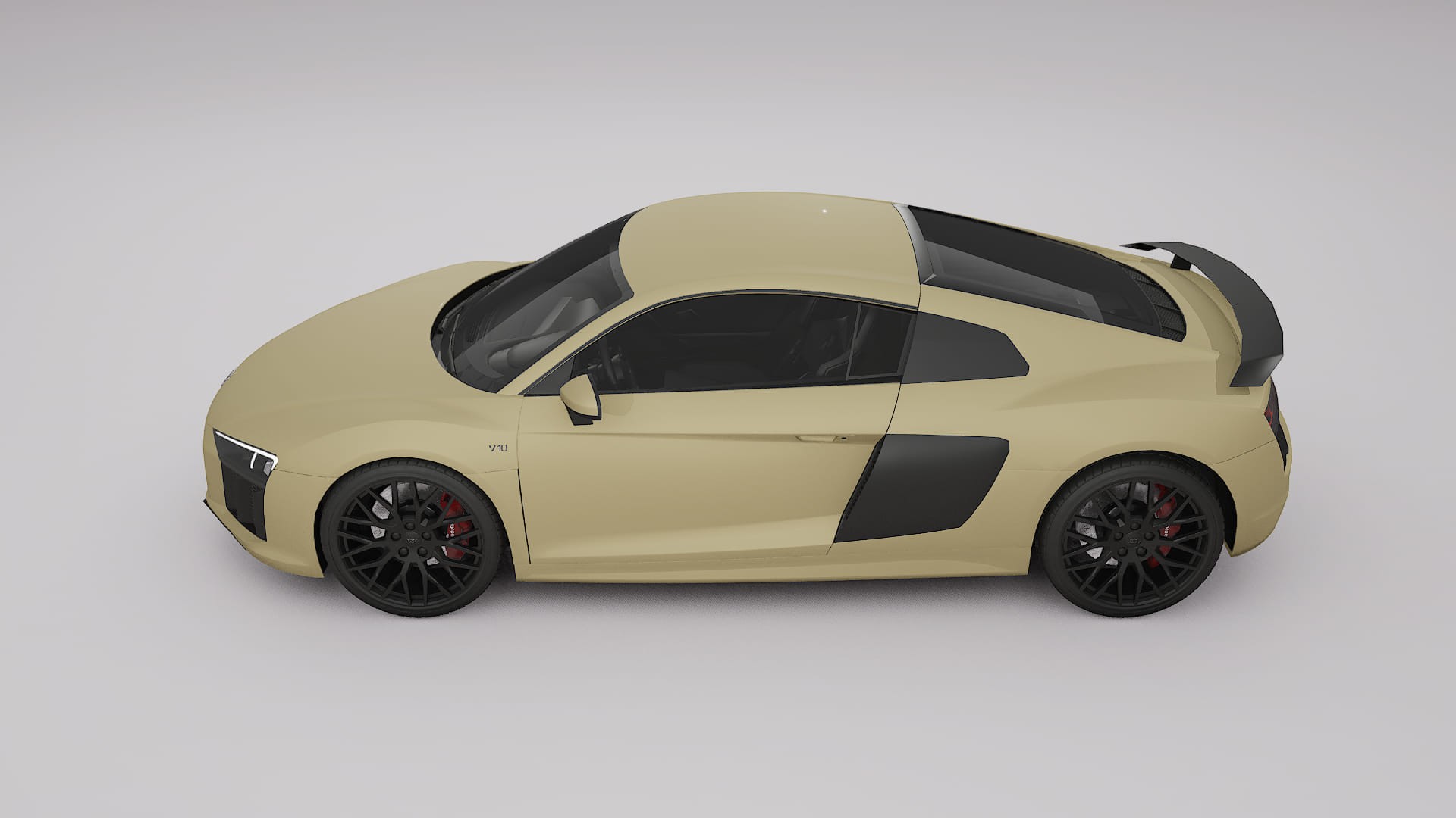Audi R8 typ 4S prefacelift pre LCI Film de Protecție pentru Vopsea TPU | SAND PPF cu Schimbare de Culoare – Kit Complet Prede