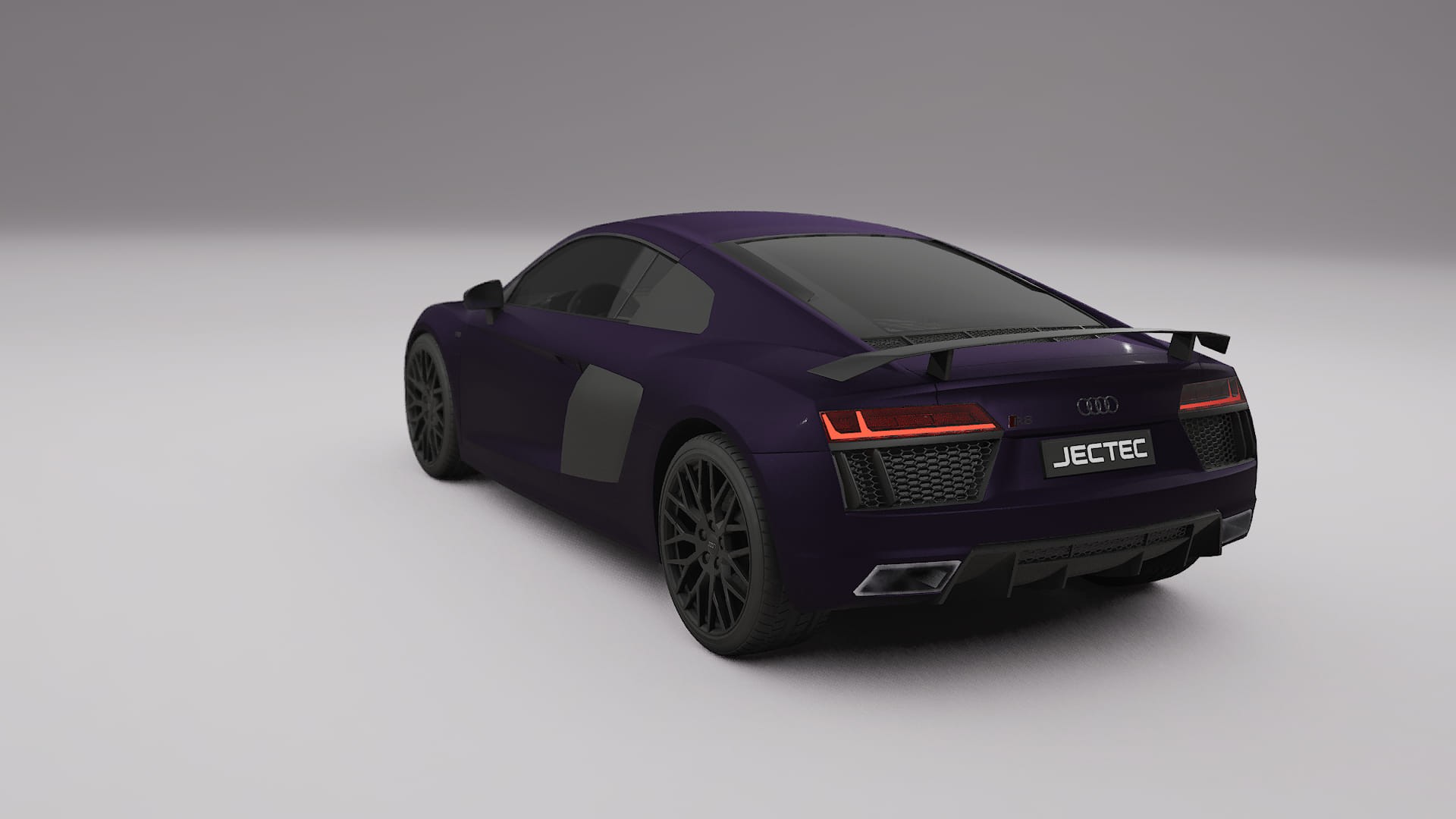 Audi R8 typ 4S prefacelift pre LCI Film de Protecție pentru Vopsea TPU | VIOLET PPF cu Schimbare de Culoare – Kit Complet Pre