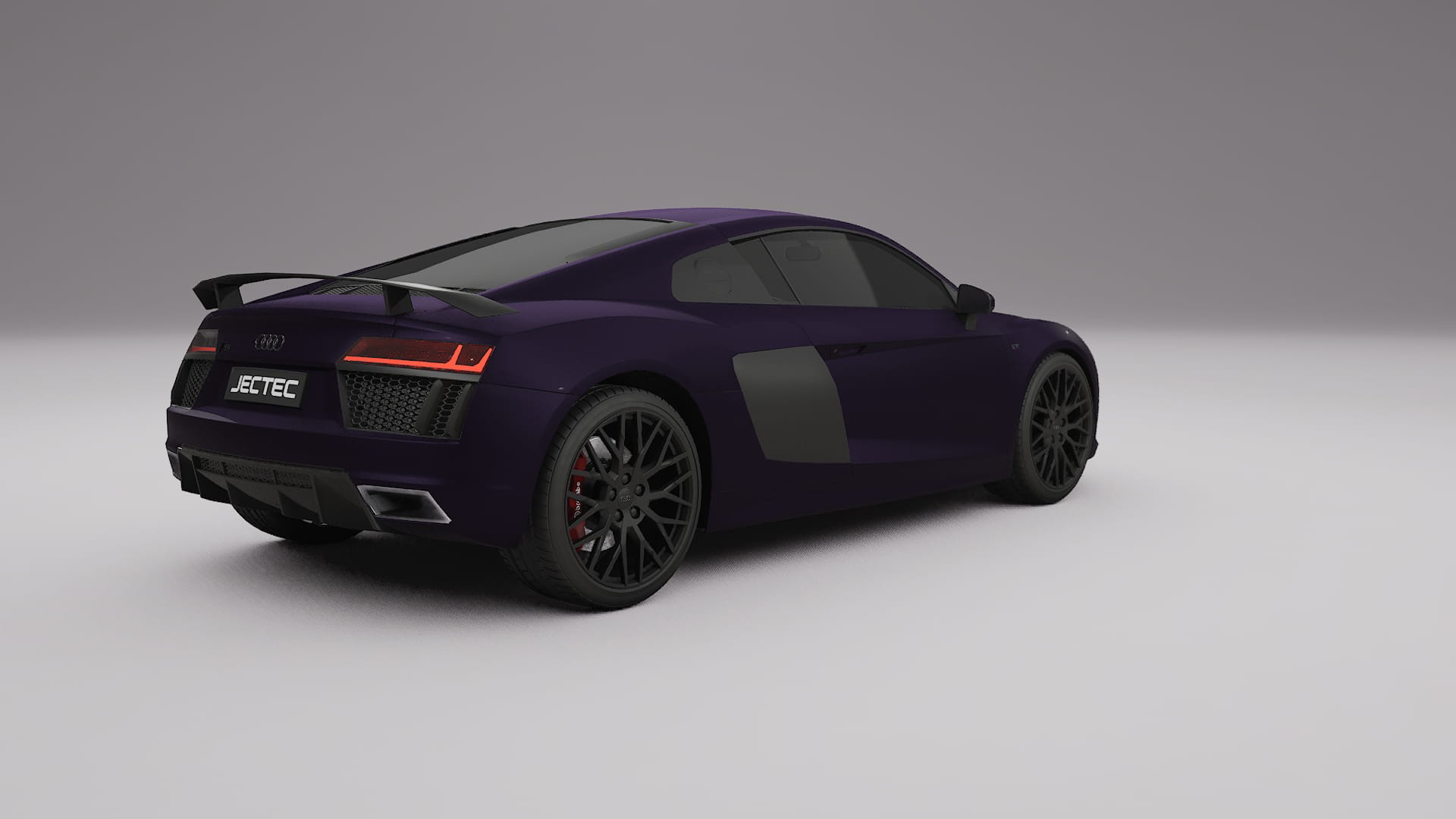 Audi R8 typ 4S prefacelift pre LCI Film de Protecție pentru Vopsea TPU | VIOLET PPF cu Schimbare de Culoare – Kit Complet Pre